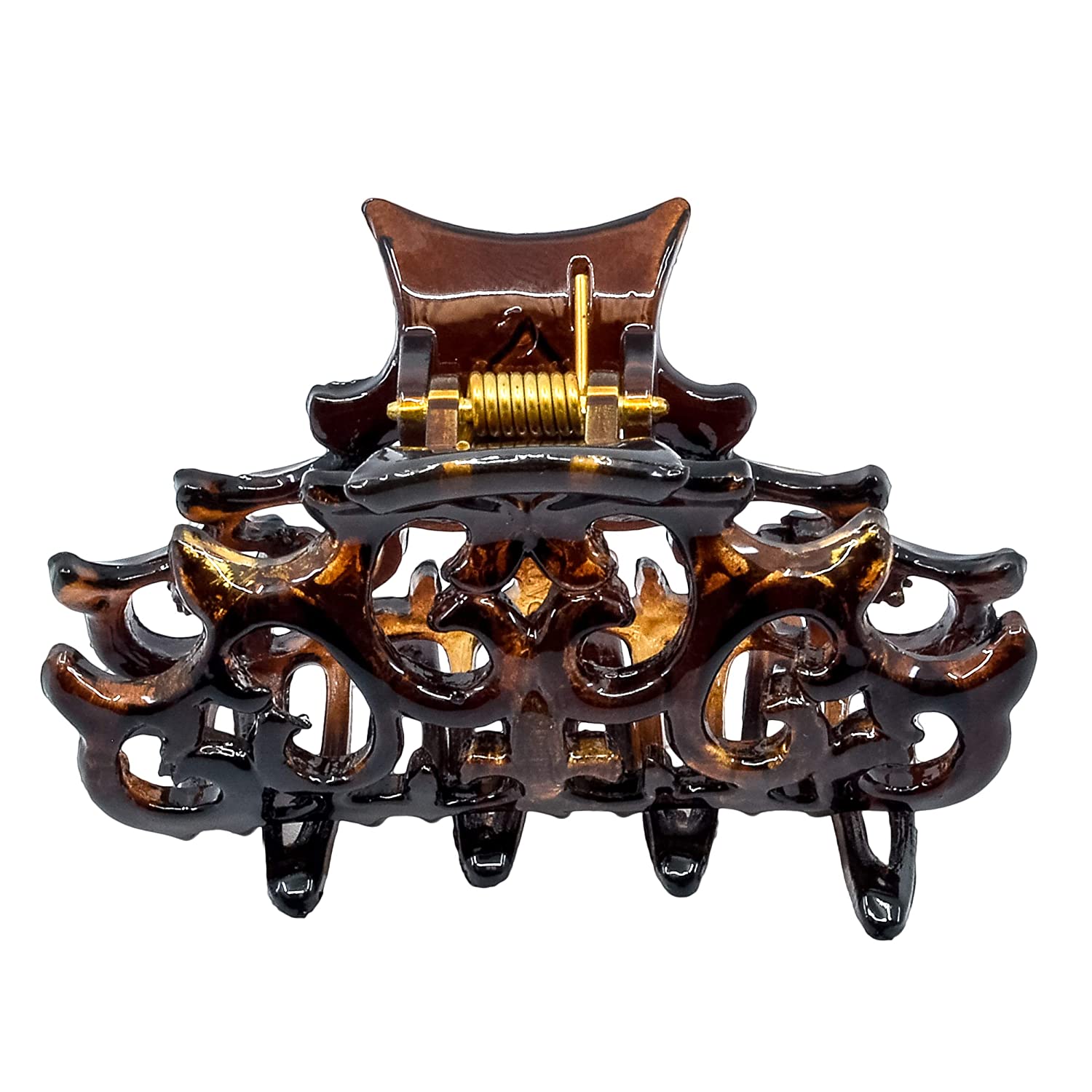 Camila Paris Baroque French hair clip cellulose acetate