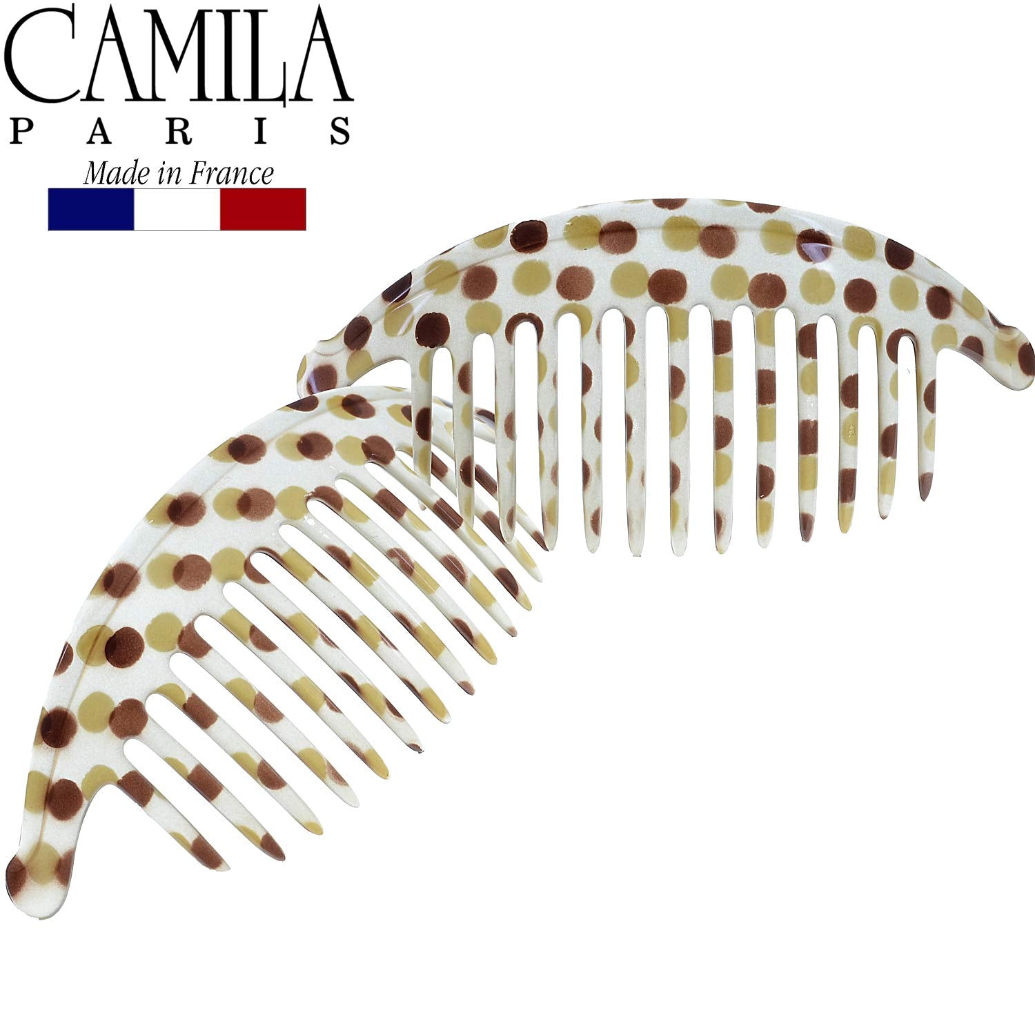 Camila Paris Detangling French side comb cellulose acetate
