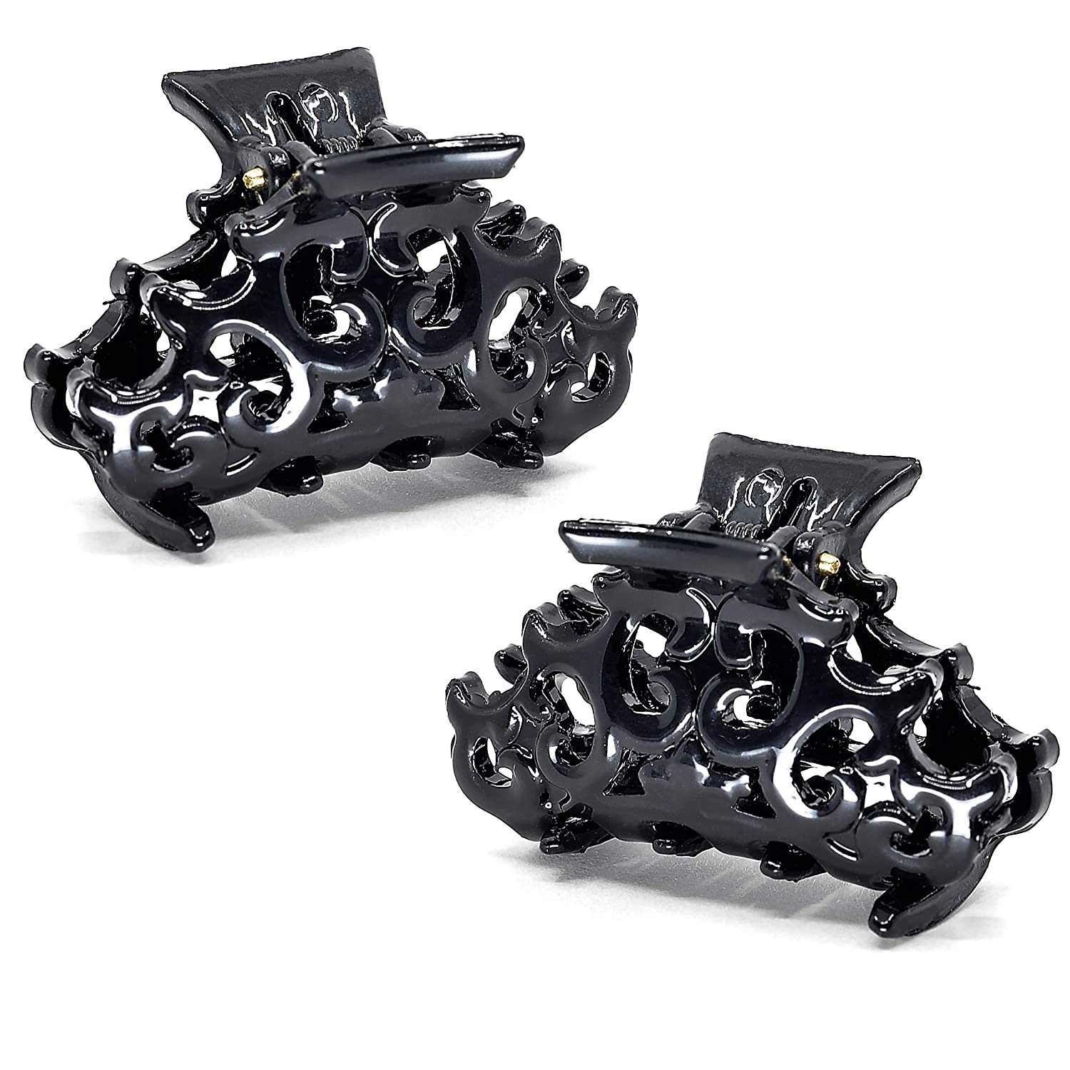 Camila Paris Baroque French hair clip cellulose acetate