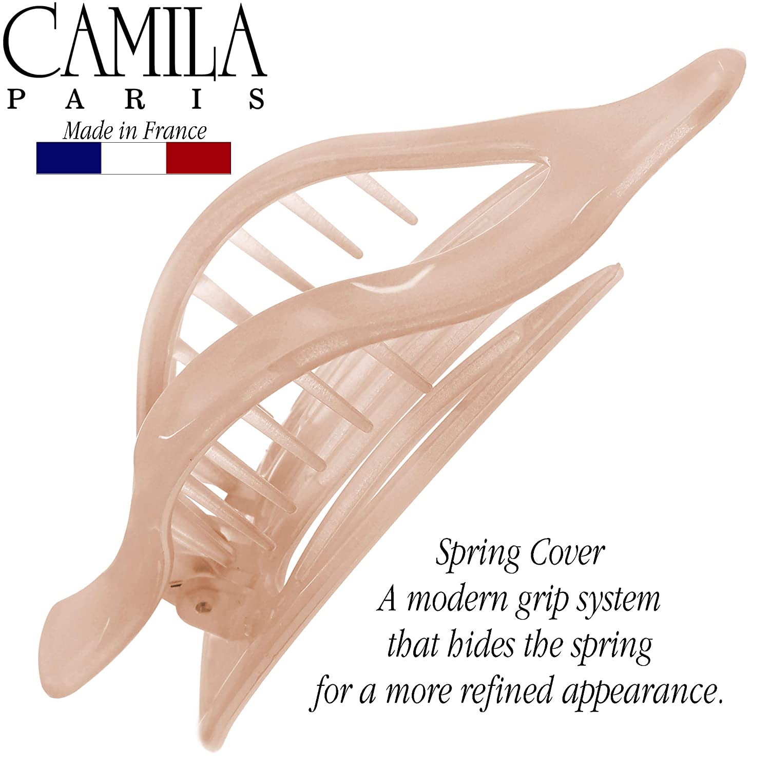 Camila Paris French hair clip cellulose acetate