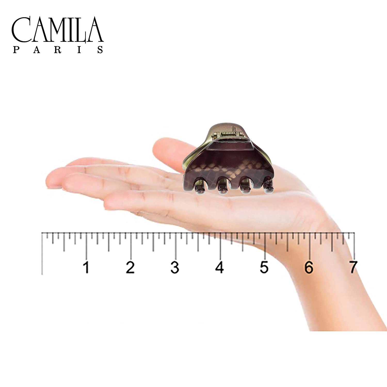 Camila Paris Grace French hair clip cellulose acetate