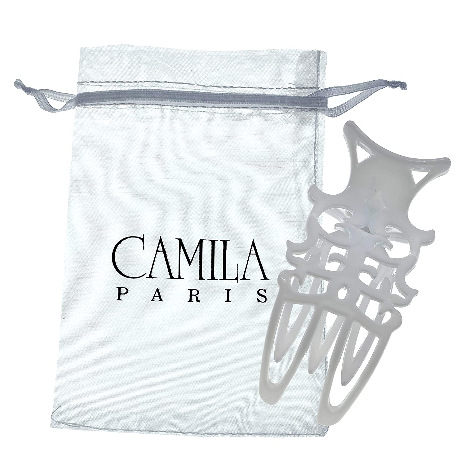 Camila Paris French hair clip cellulose acetate