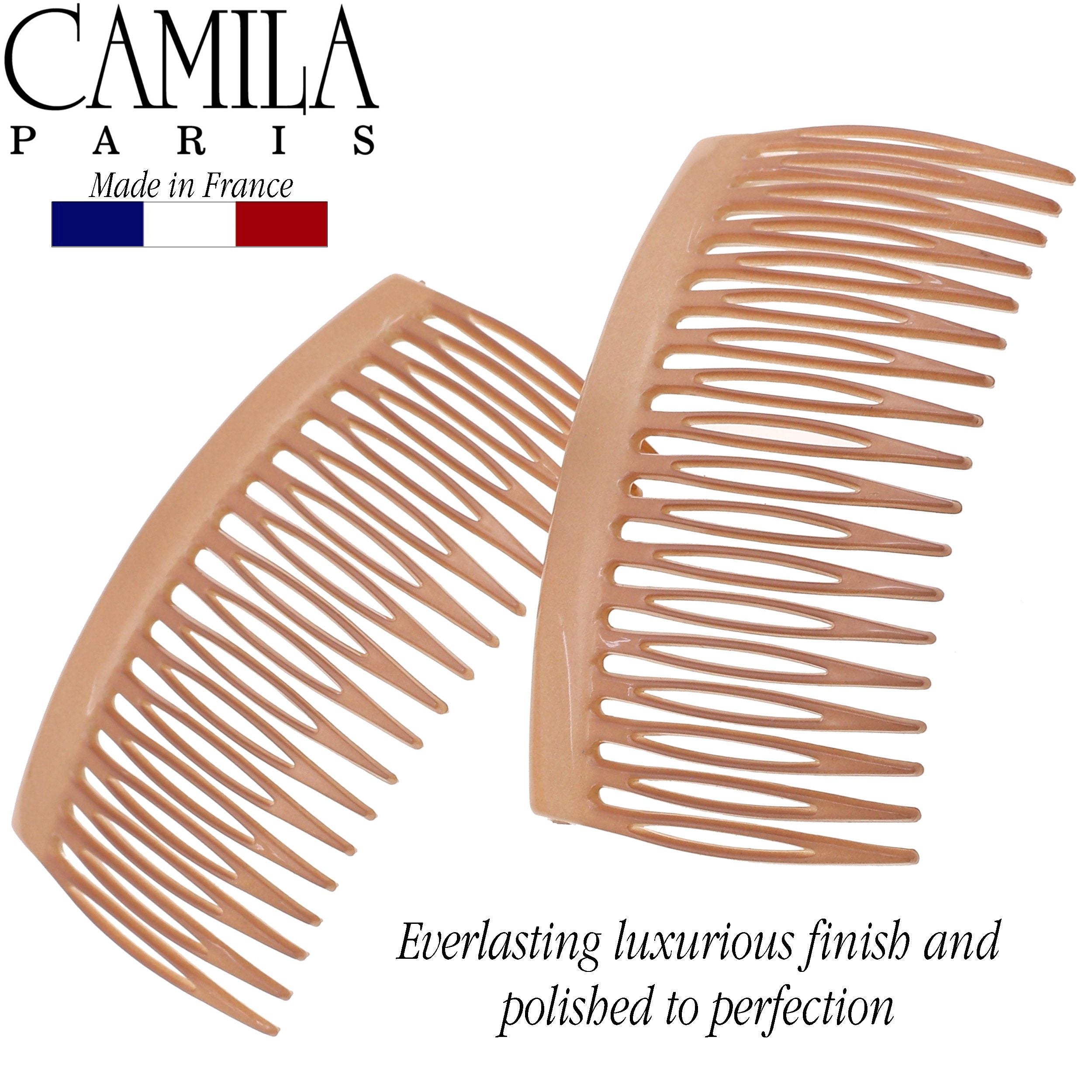Camila Paris 2.75 Inch Detangling French side comb cellulose acetate