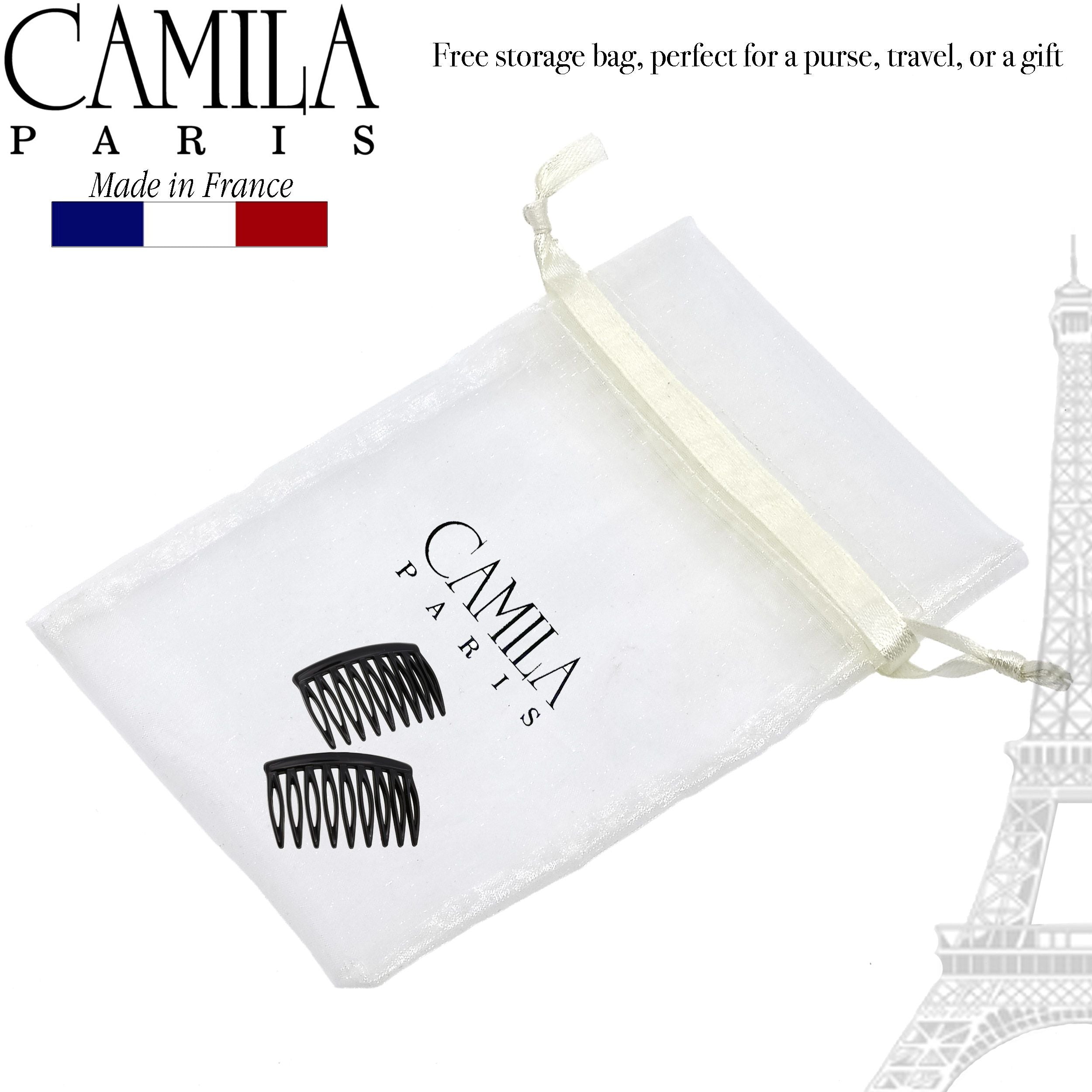 Camila Paris Detangling French side comb cellulose acetate
