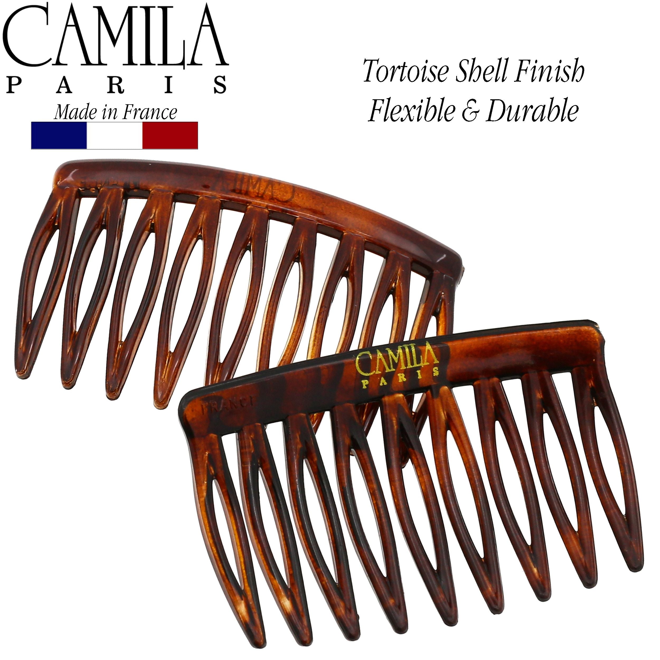 Camila Paris Detangling French side comb cellulose acetate