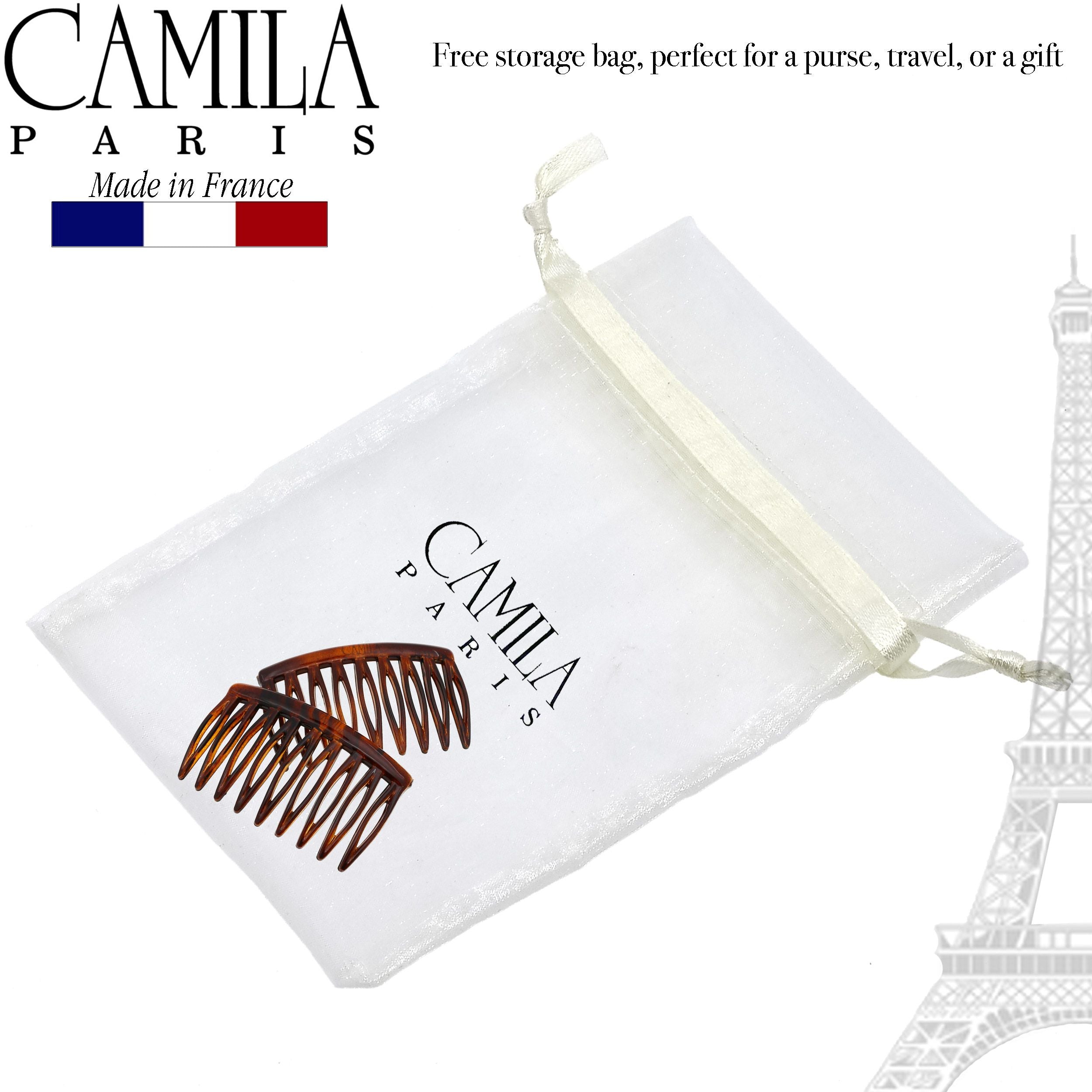 Camila Paris Detangling French side comb cellulose acetate