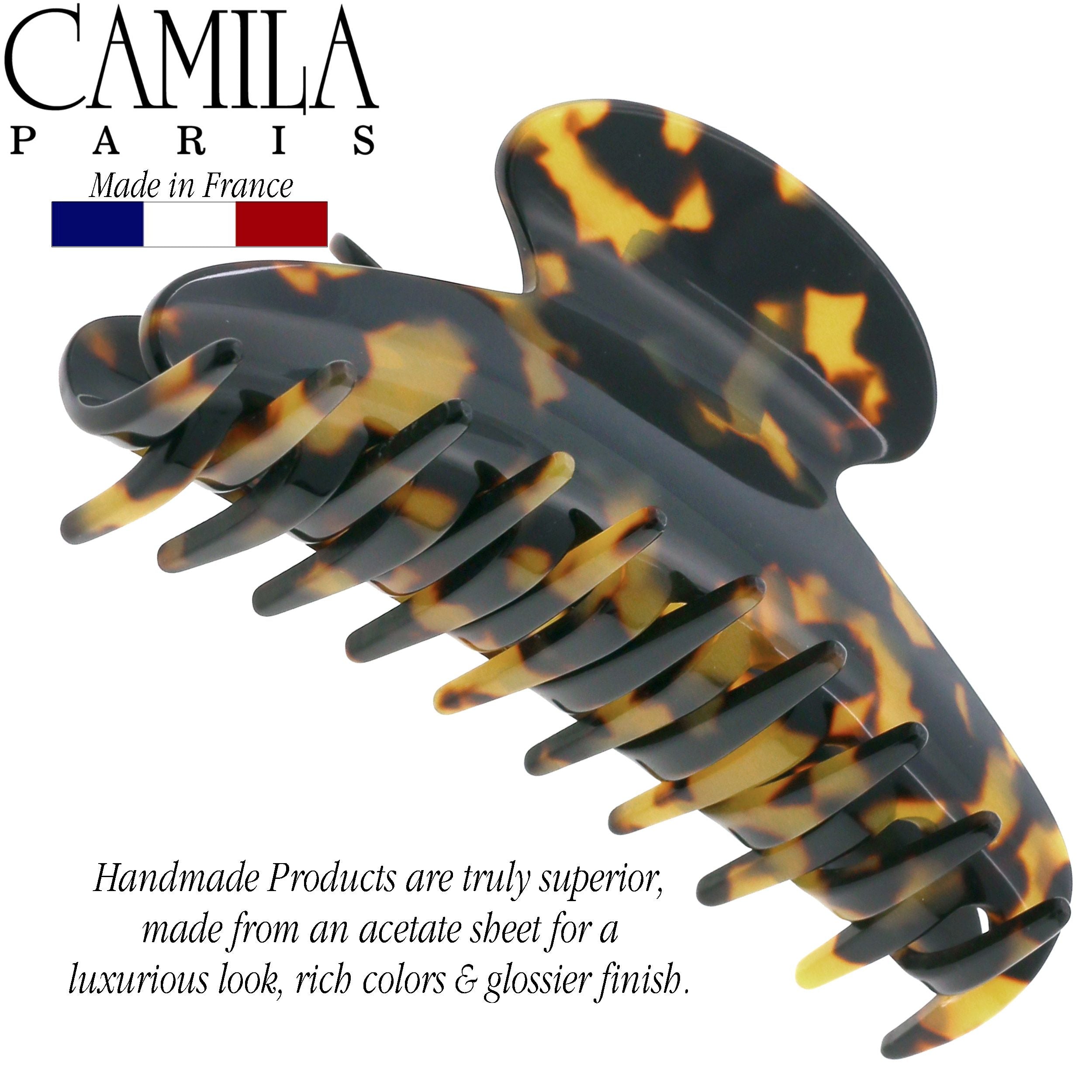 Camila Paris 1.25 Inch French hair clip cellulose acetate handmade