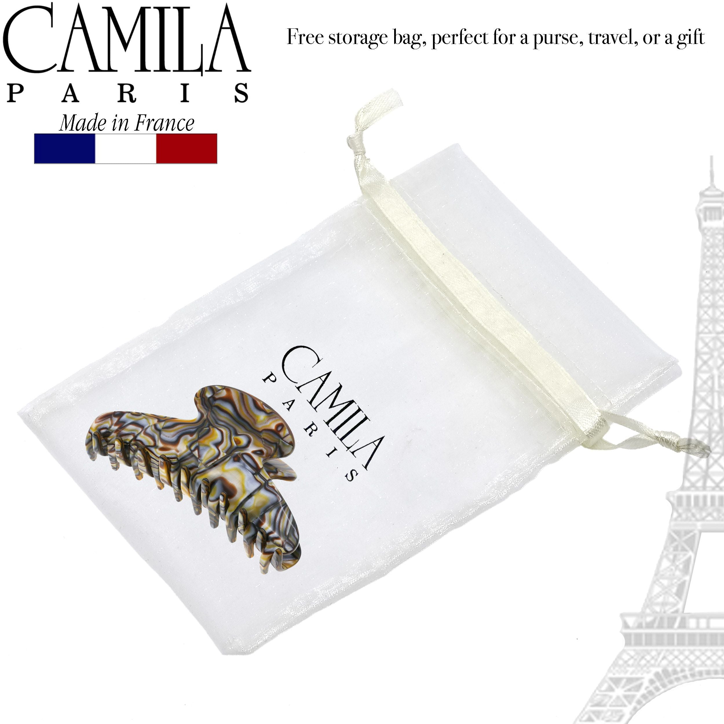 Camila Paris French hair clip cellulose acetate handmade