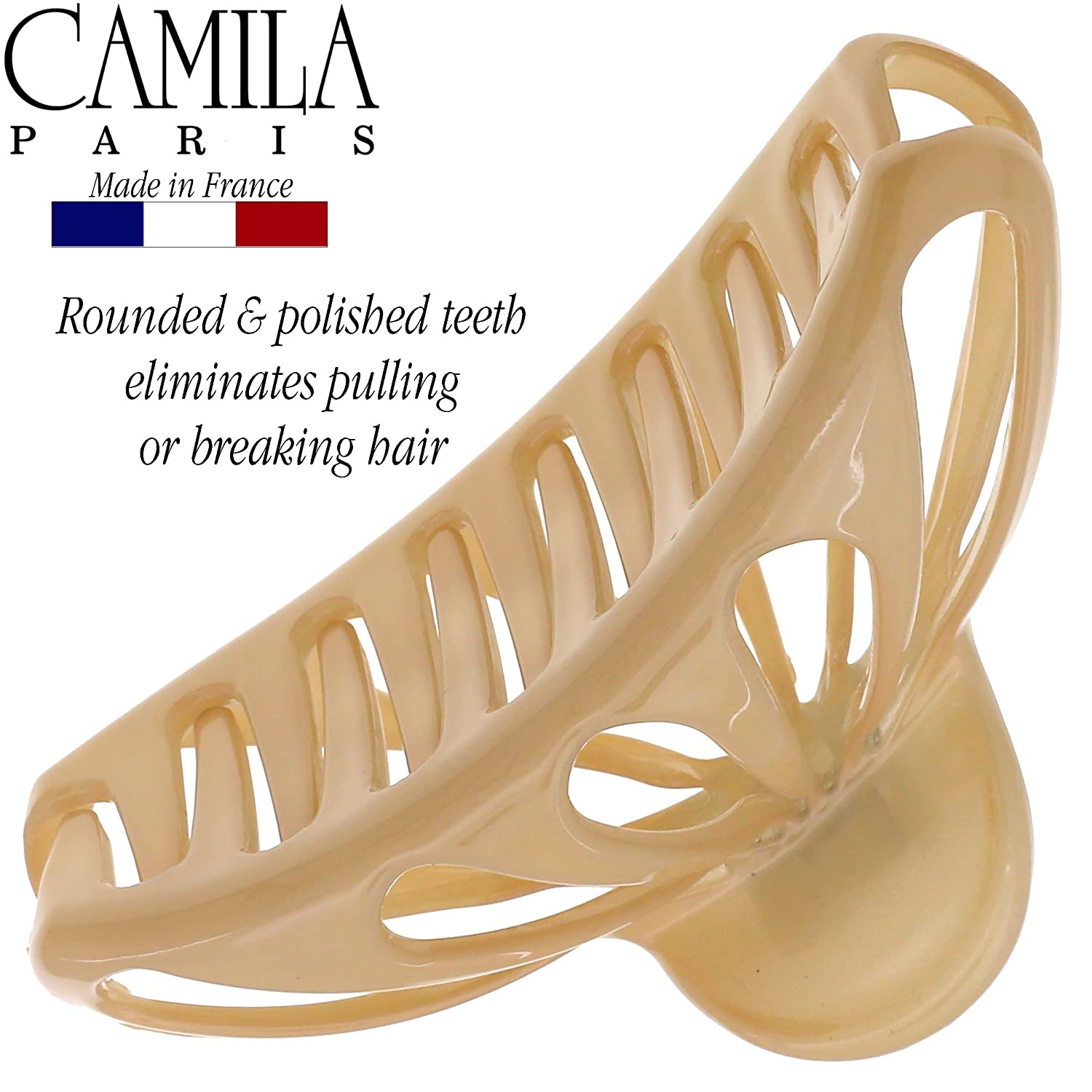 Camila Paris French claw clip cellulose acetate
