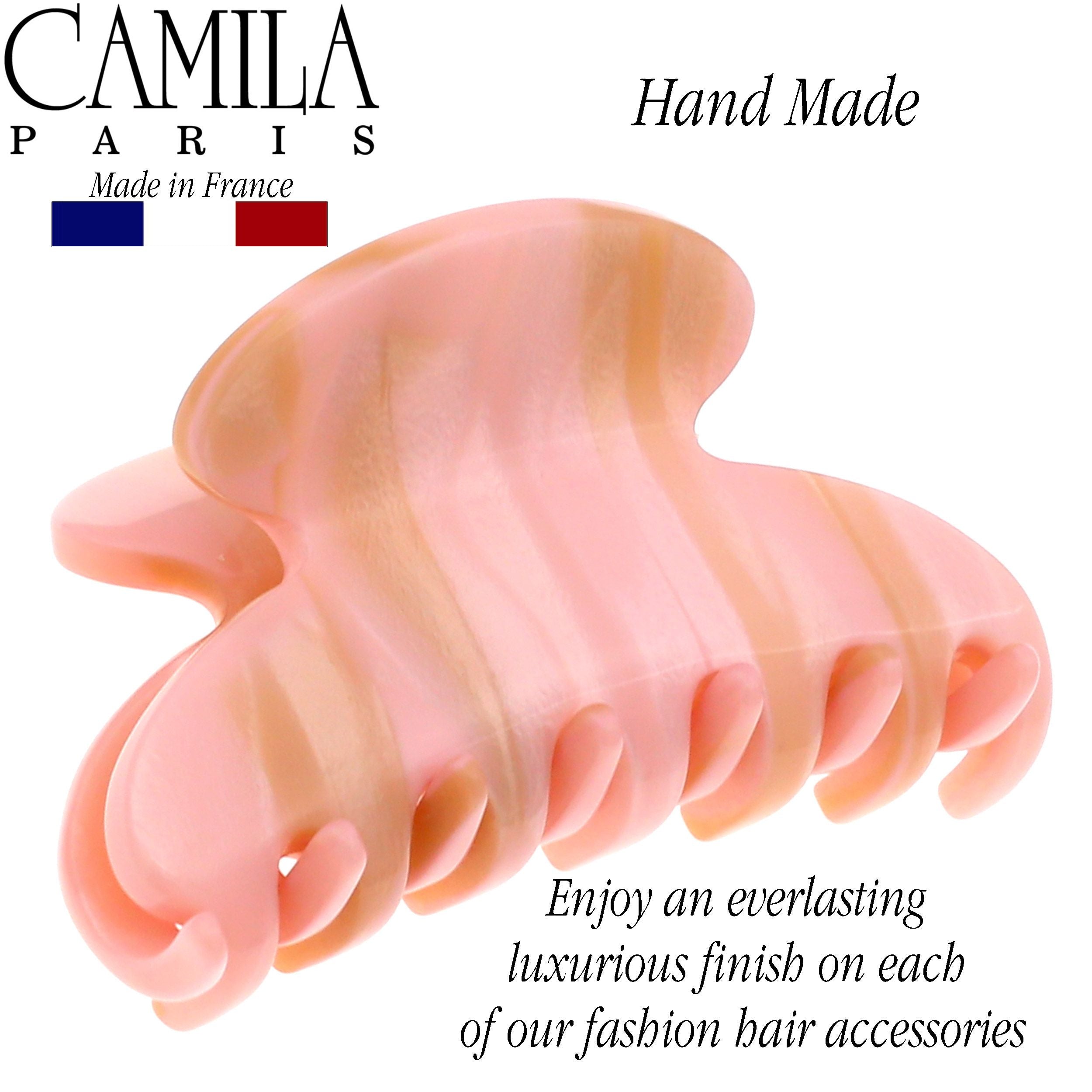 Camila Paris French hair clip cellulose acetate handmade