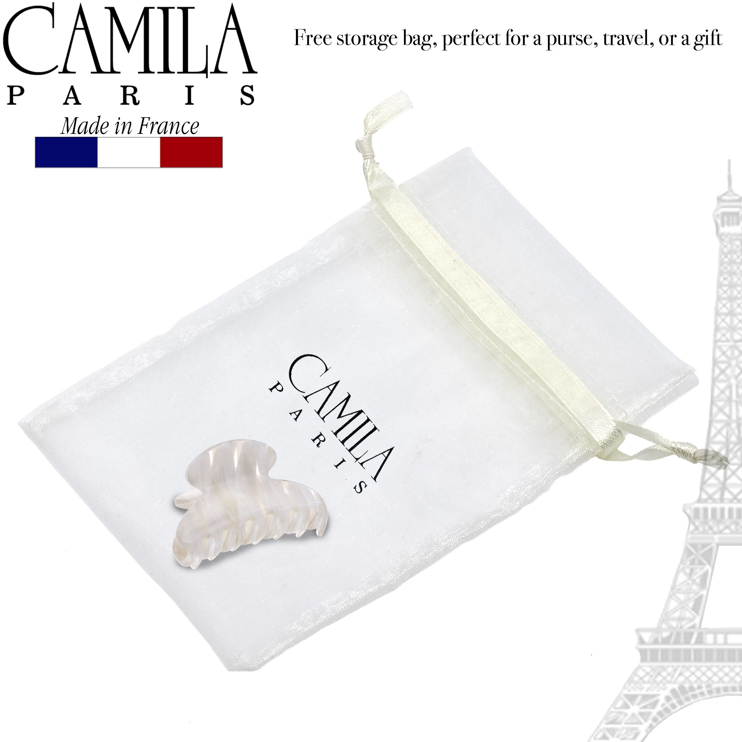 Camila Paris French hair clip cellulose acetate handmade