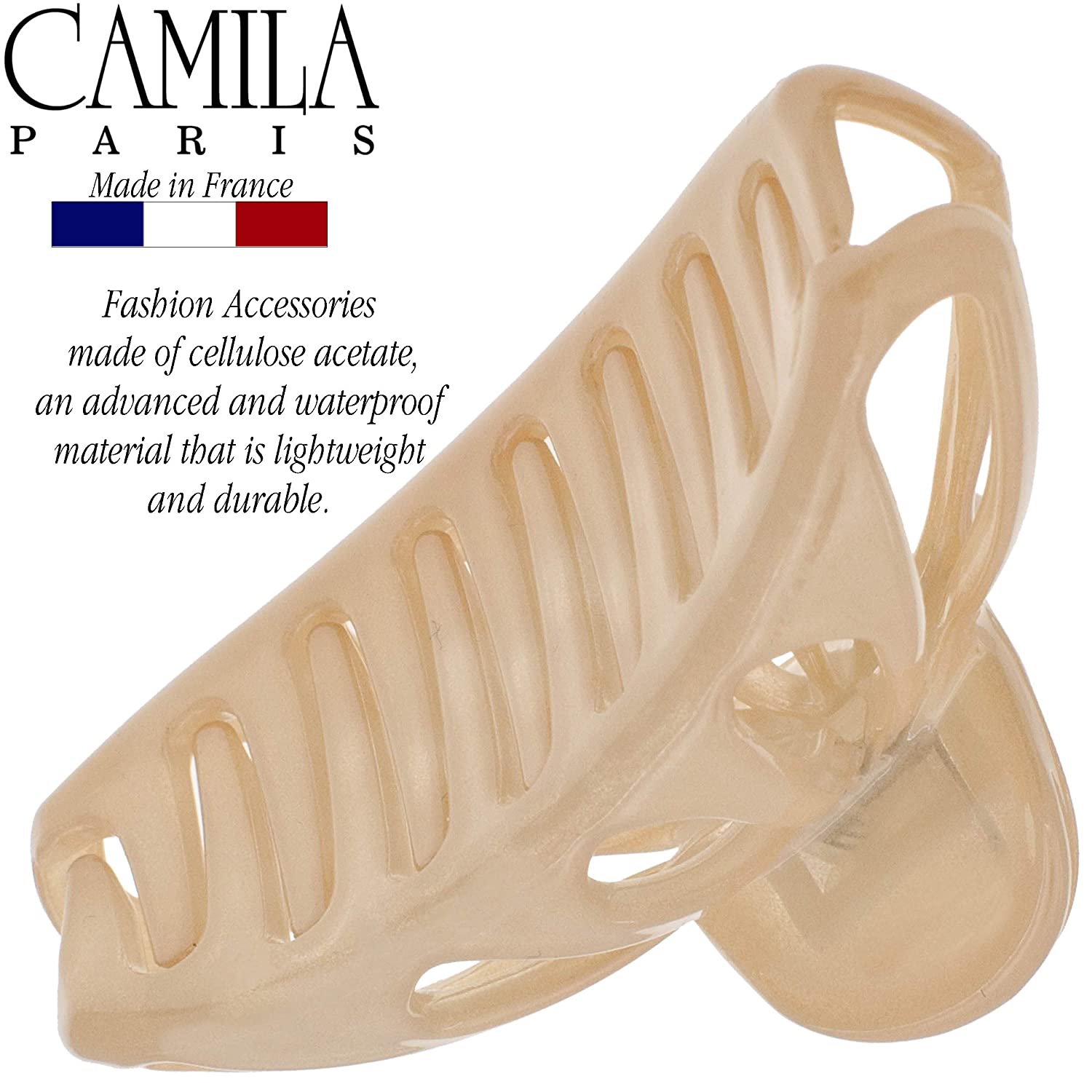 Camila Paris 2.75 Inch French claw clip cellulose acetate