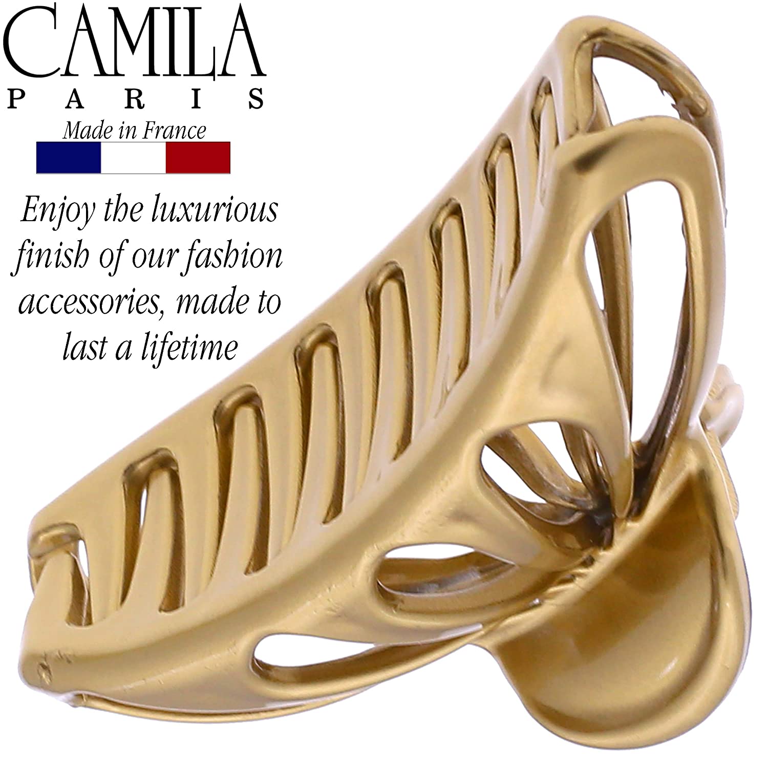 Camila Paris 2.75 Inch French claw clip cellulose acetate