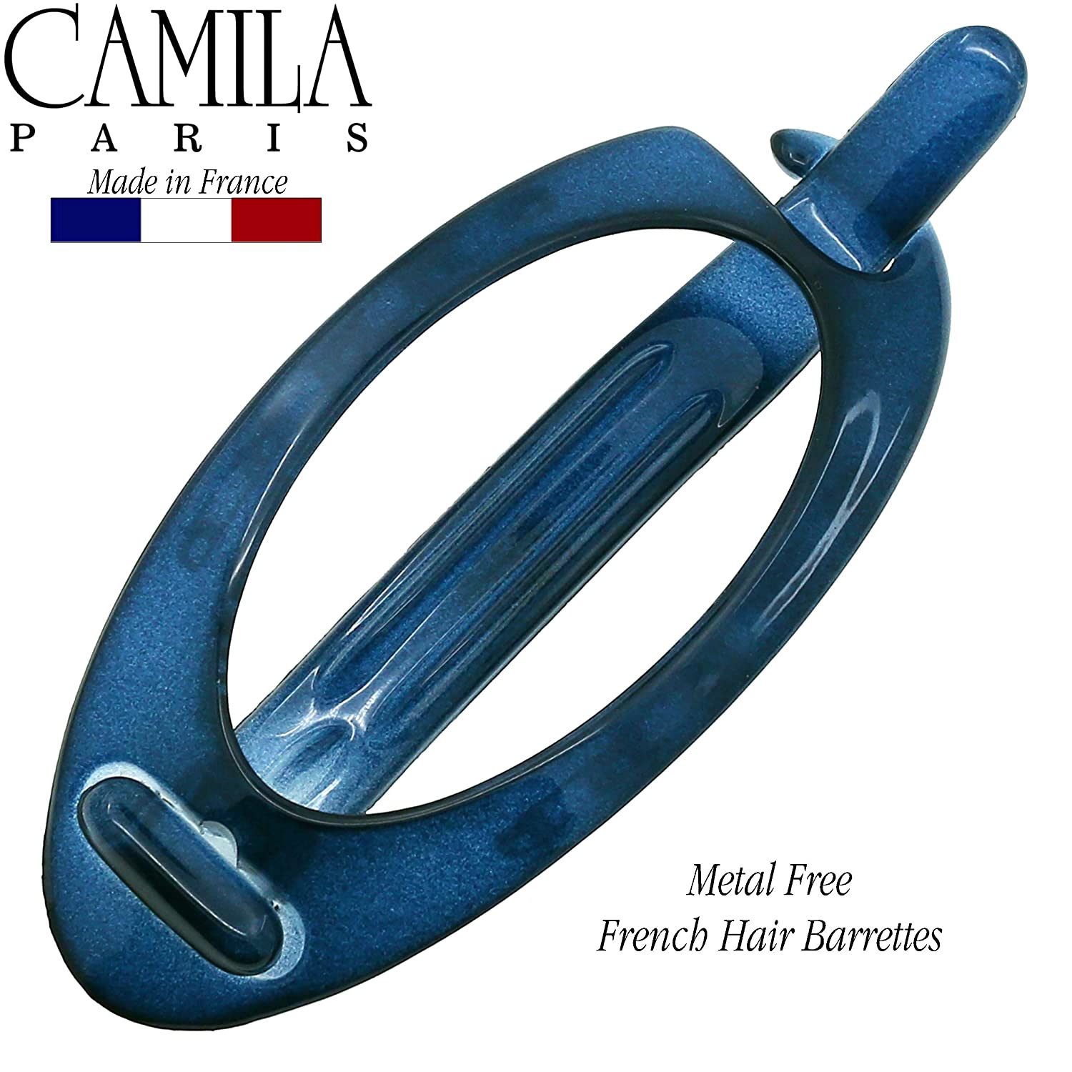 Camila Paris 4.5 Inch Metal-Free French barrette cellulose acetate