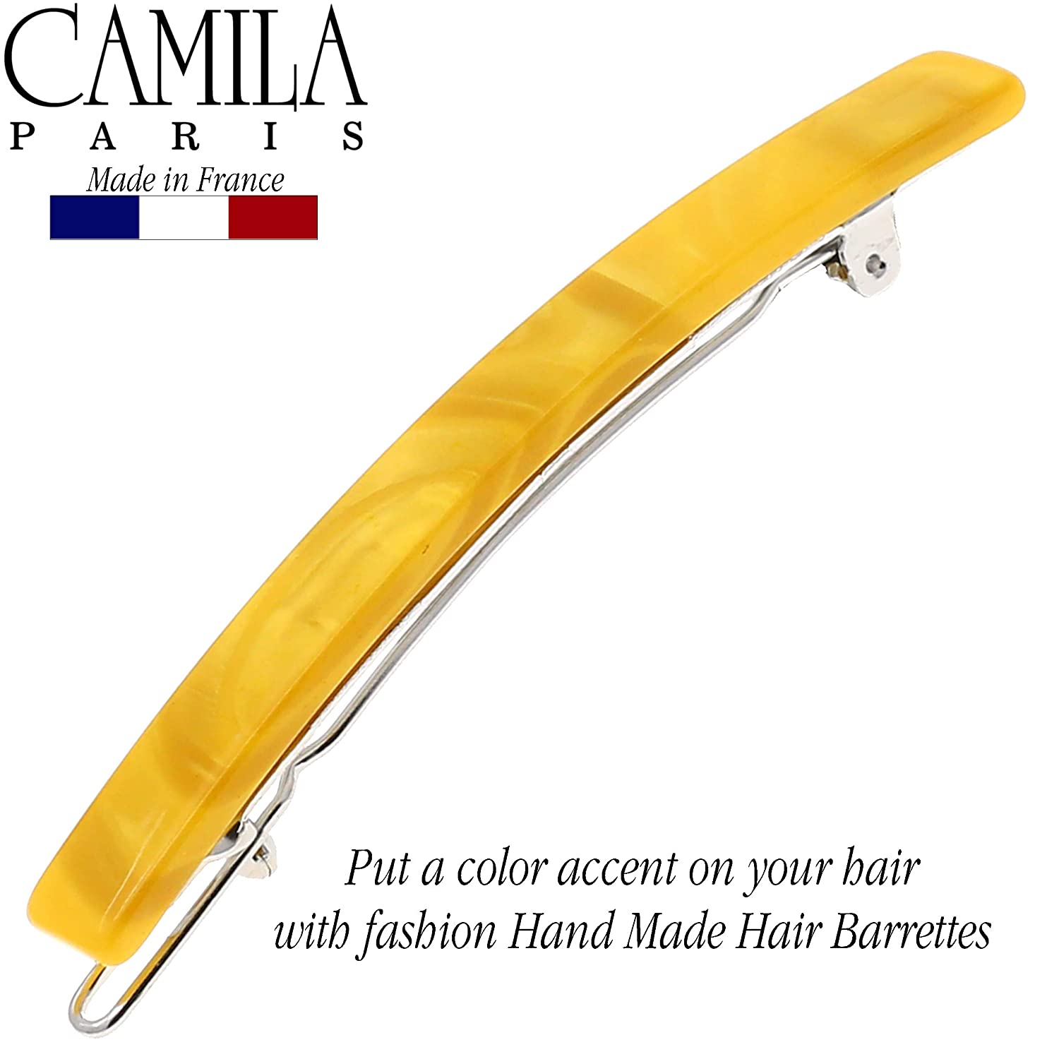 Camila Paris French barrette cellulose acetate