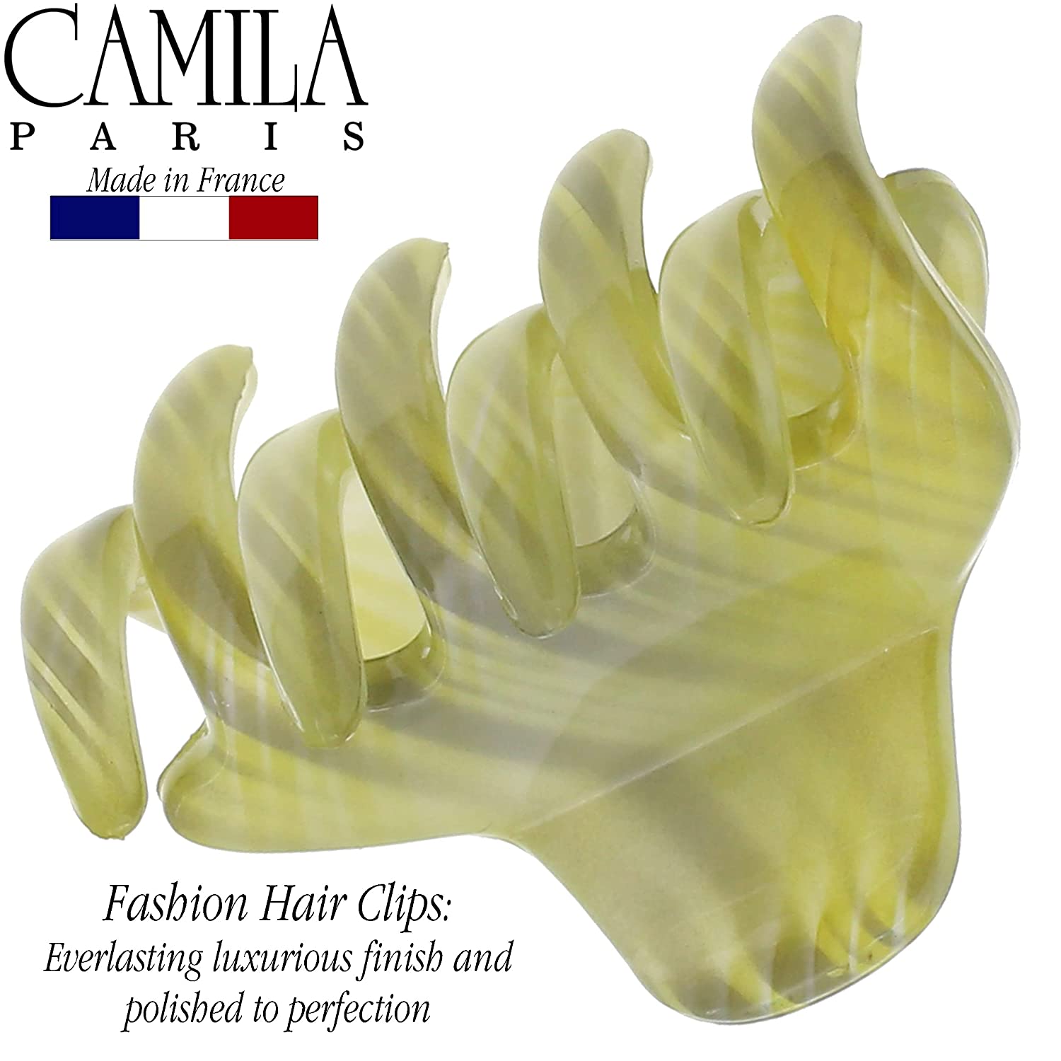 Camila Paris Grace French hair clip cellulose acetate