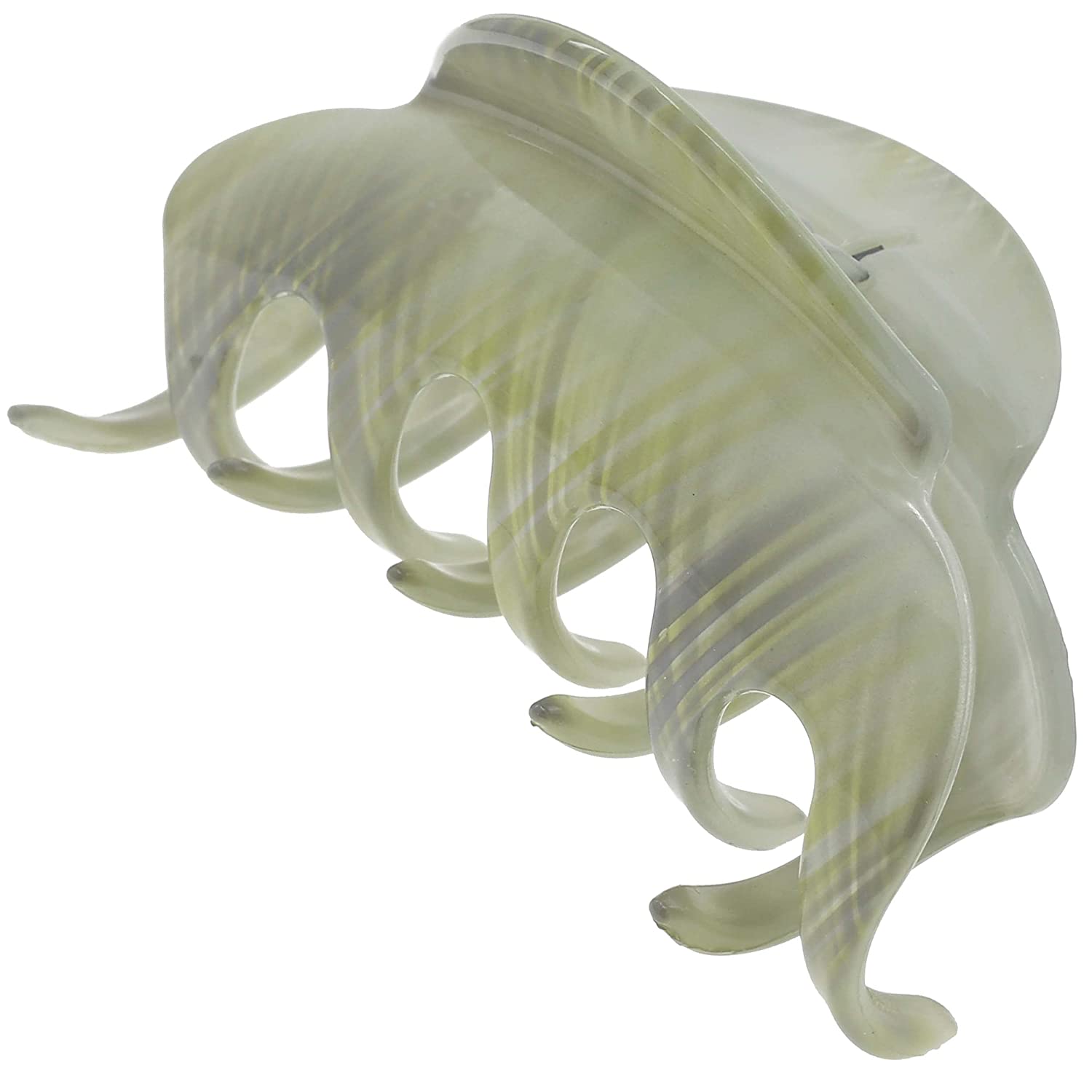 Camila Paris Spring Covered French hair clip cellulose acetate