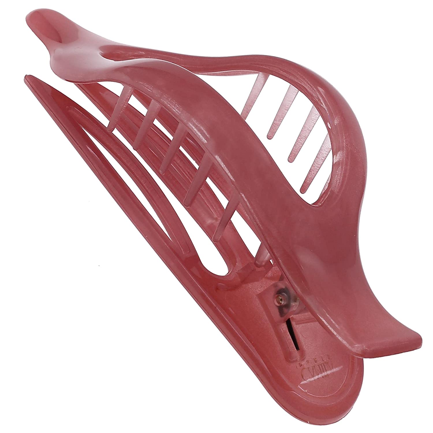 Camila Paris Black French hair clip cellulose acetate