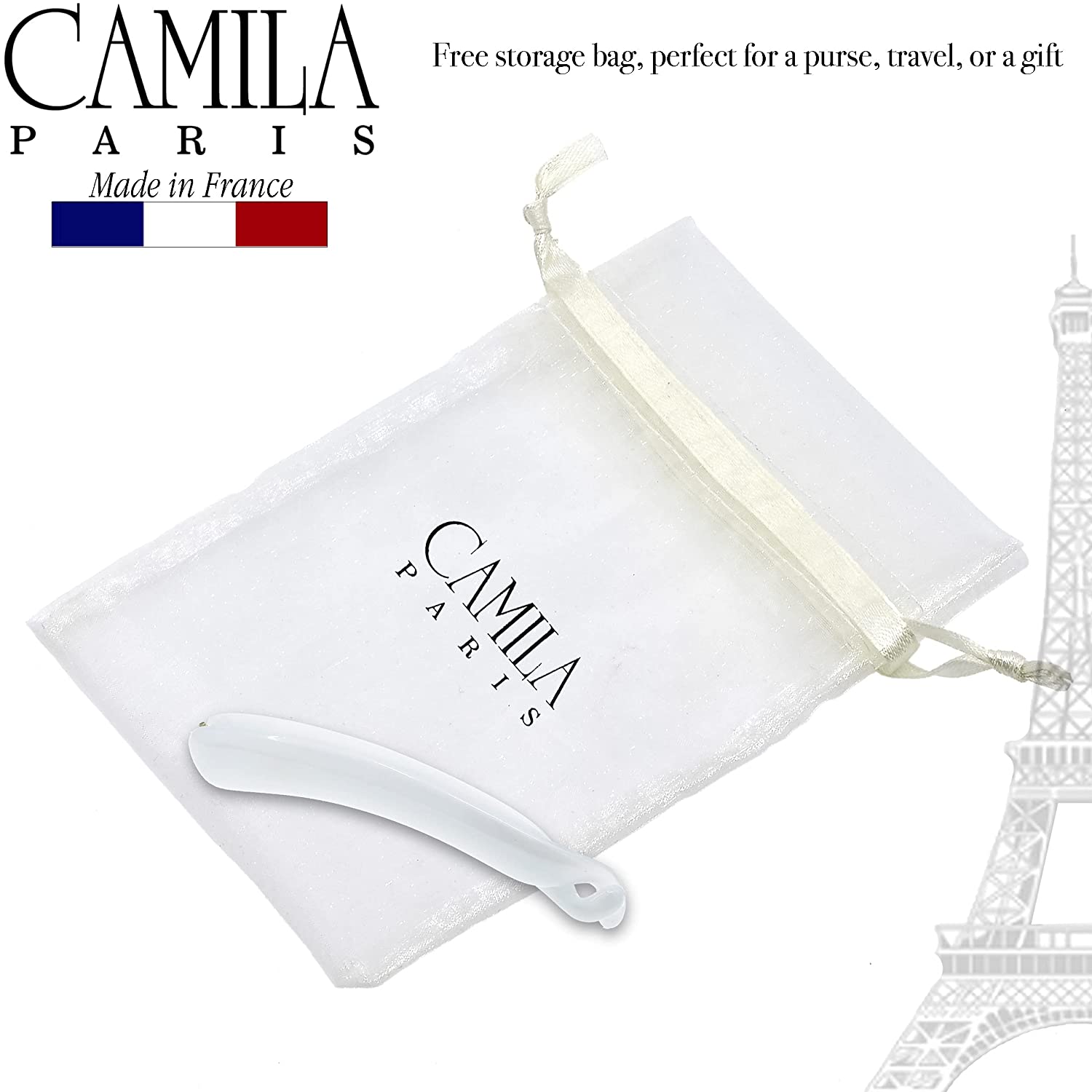Camila Paris French banana clip cellulose acetate