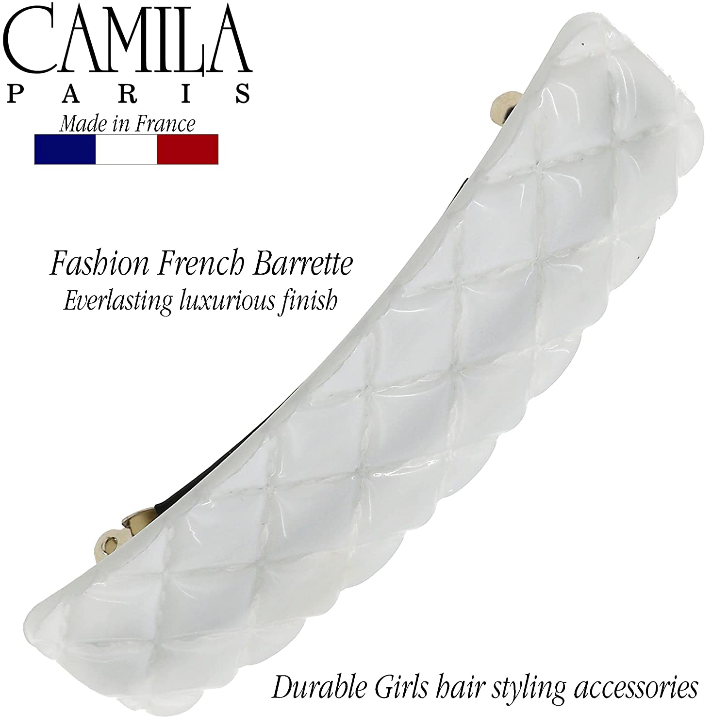 Camila Paris French barrette cellulose acetate