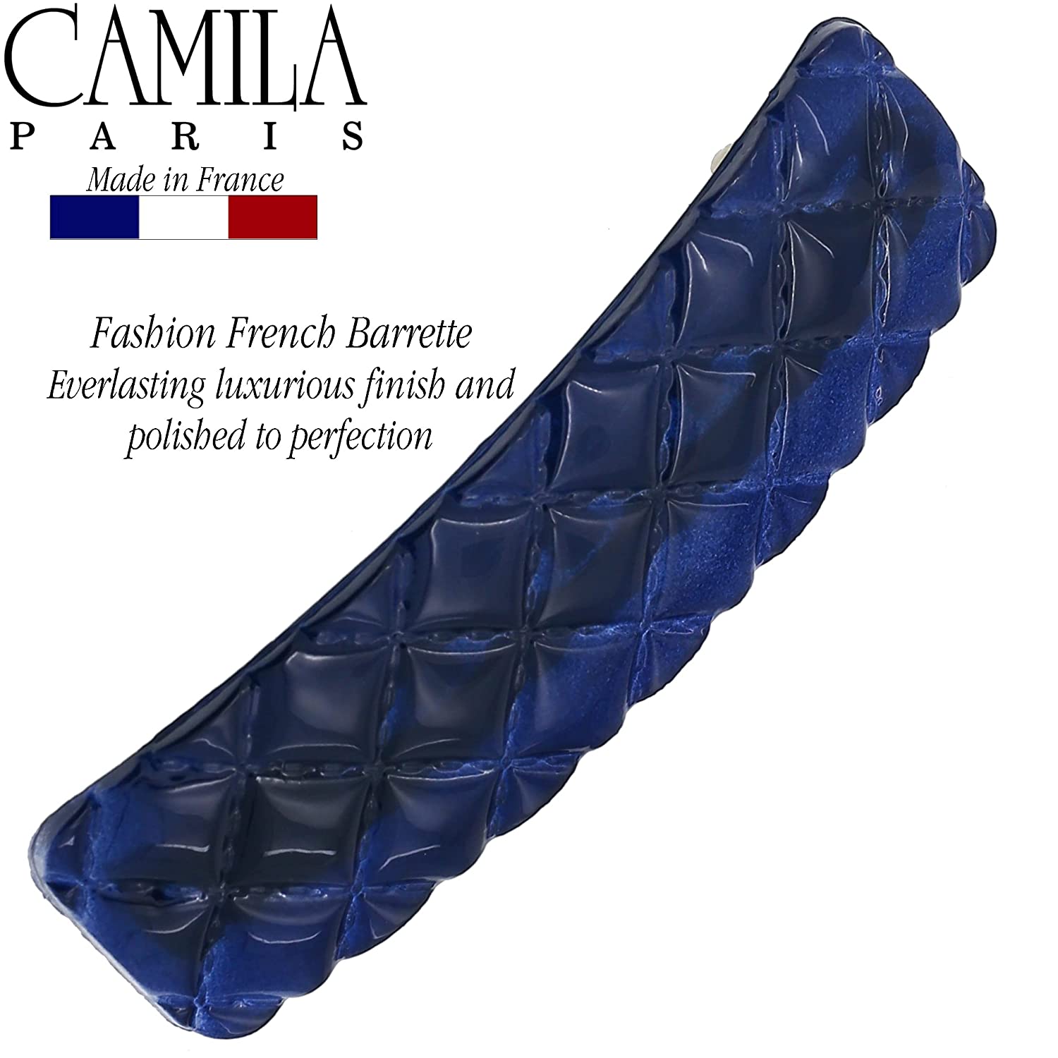 Camila Paris French barrette cellulose acetate