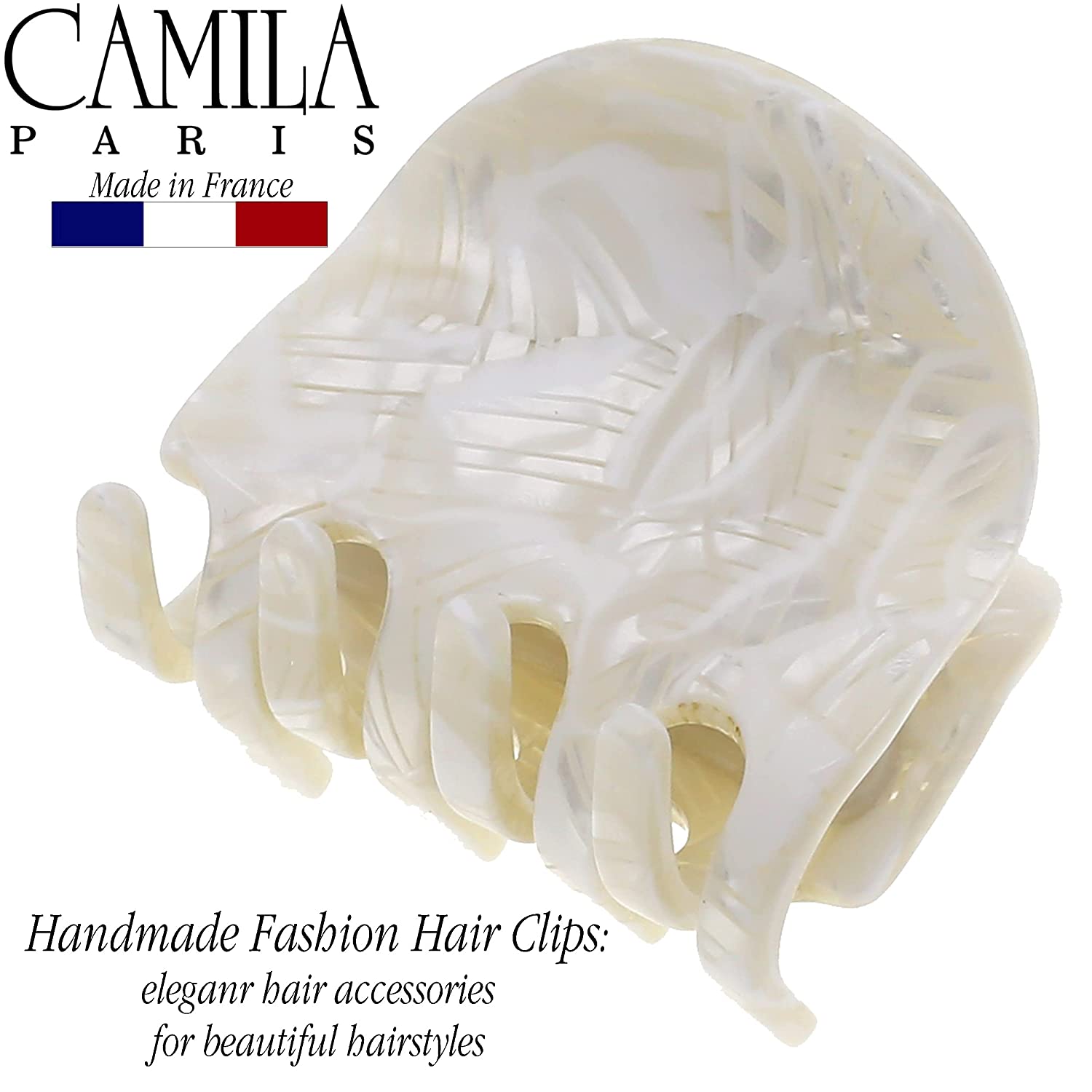Camila Paris 1.75 Inch Bardot French hair clip cellulose acetate