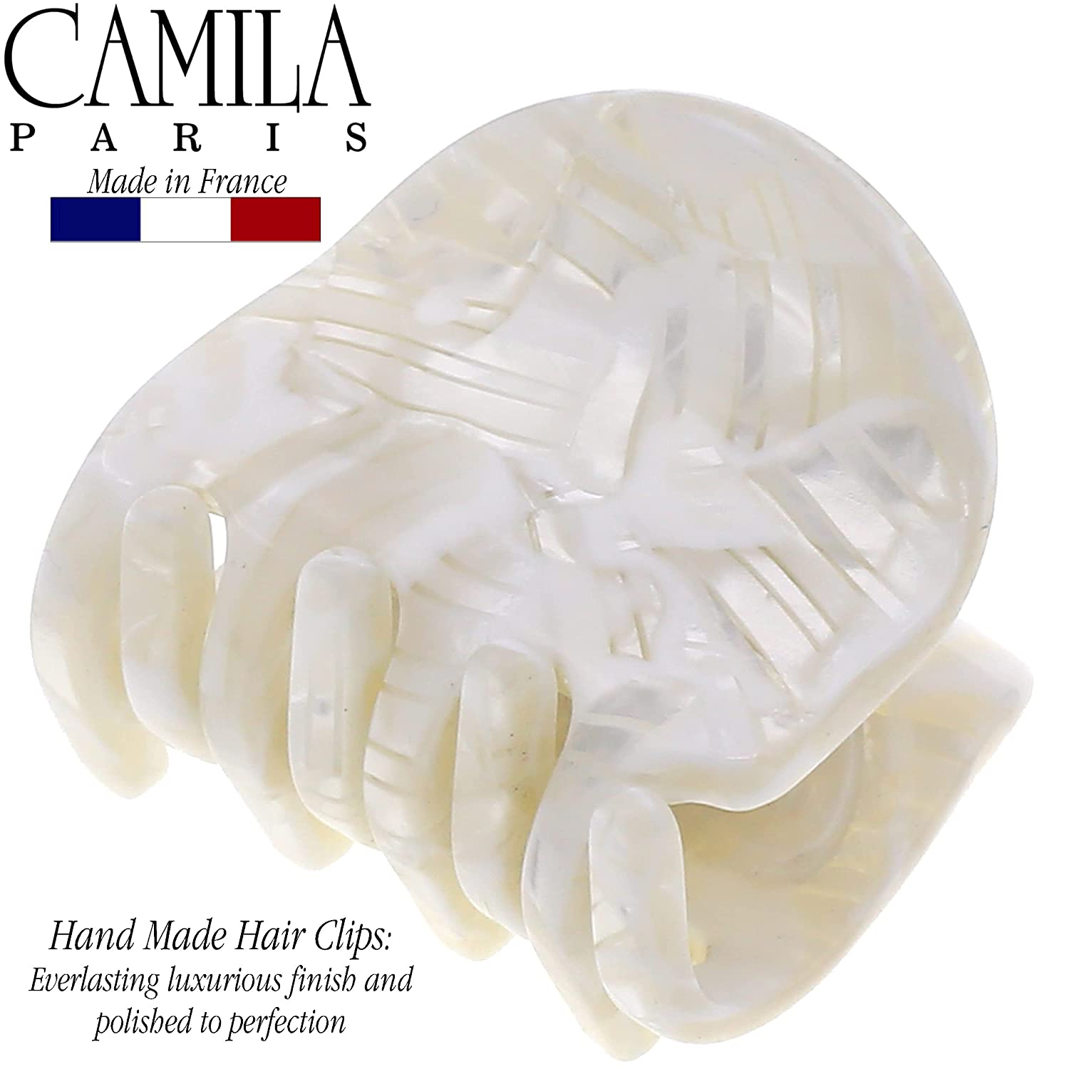 Camila Paris Bardot French hair clip cellulose acetate