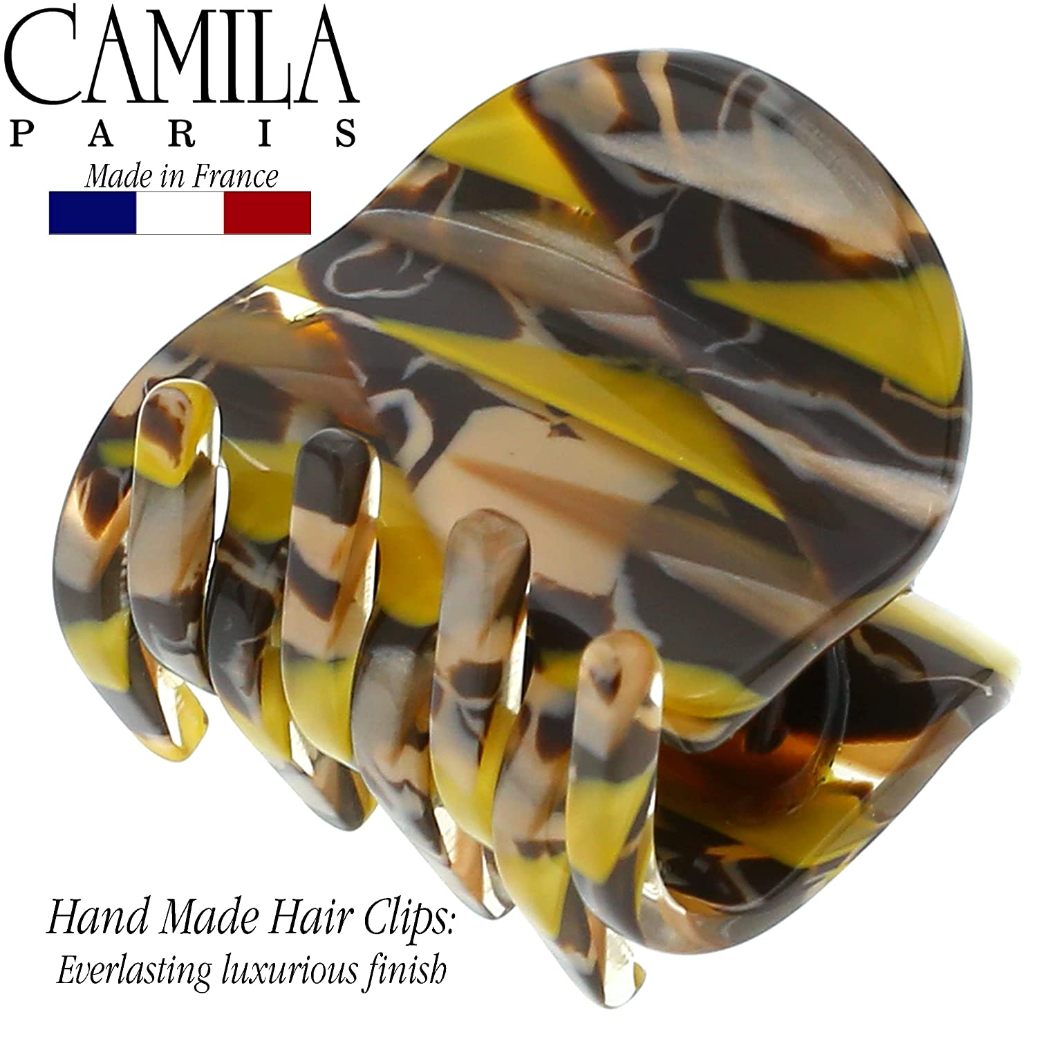 Camila Paris Bardot French hair clip cellulose acetate