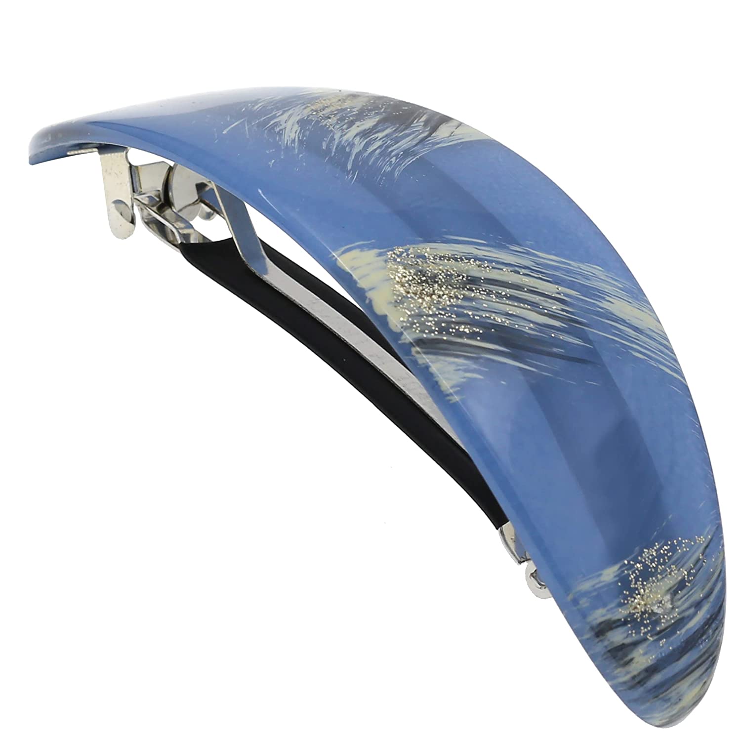 Camila Paris Hand Painted French barrette cellulose acetate