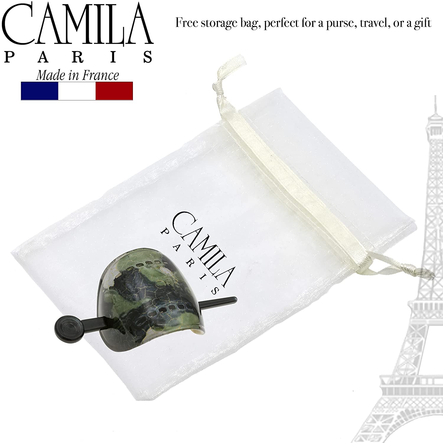 Camila Paris French hair slide cellulose acetate
