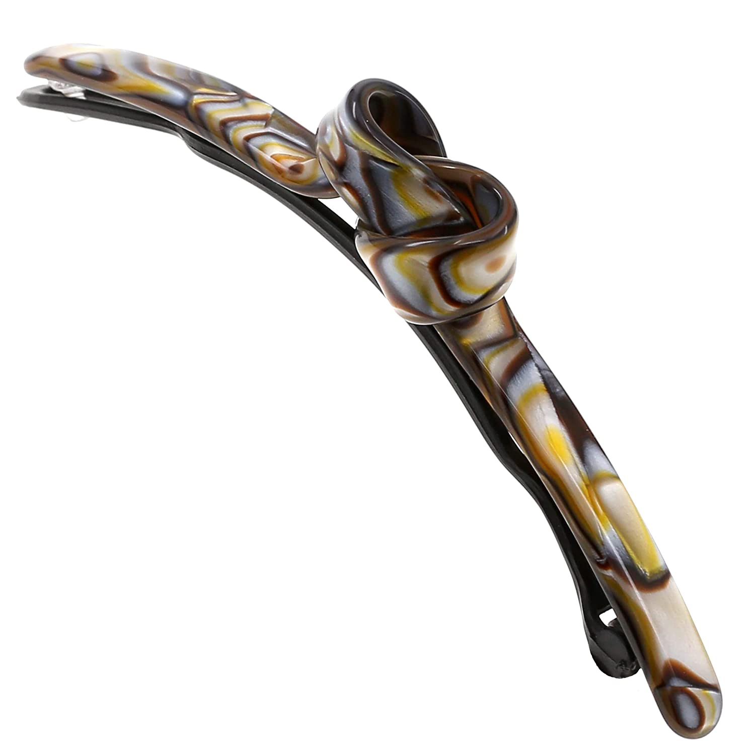 Camila Paris Metal-Free French barrette cellulose acetate handmade