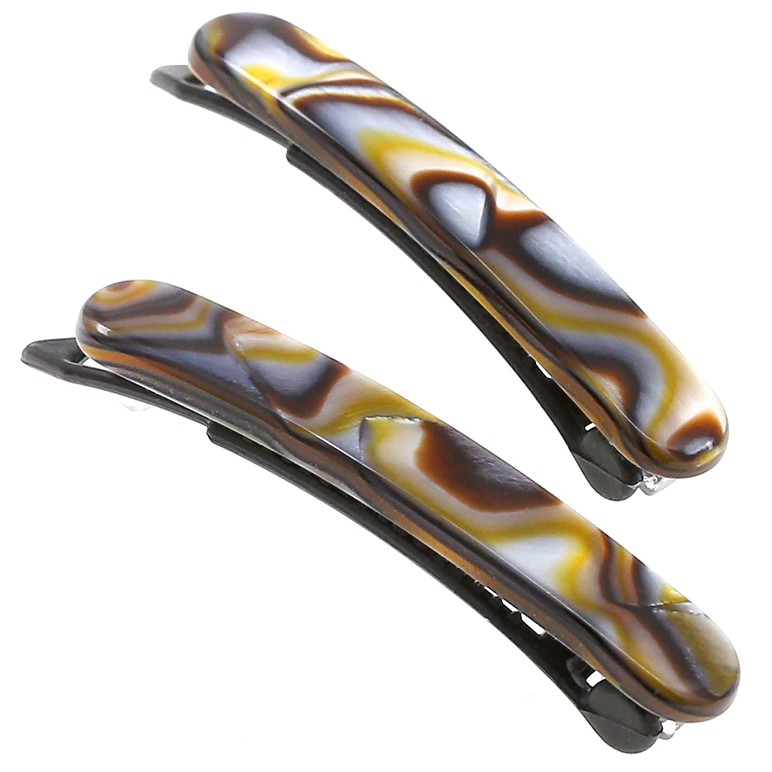 Camila Paris 1.75 Inch Metal-Free French barrette cellulose acetate