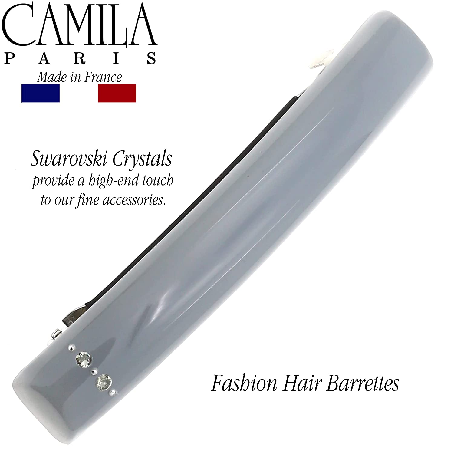 Camila Paris French barrette cellulose acetate