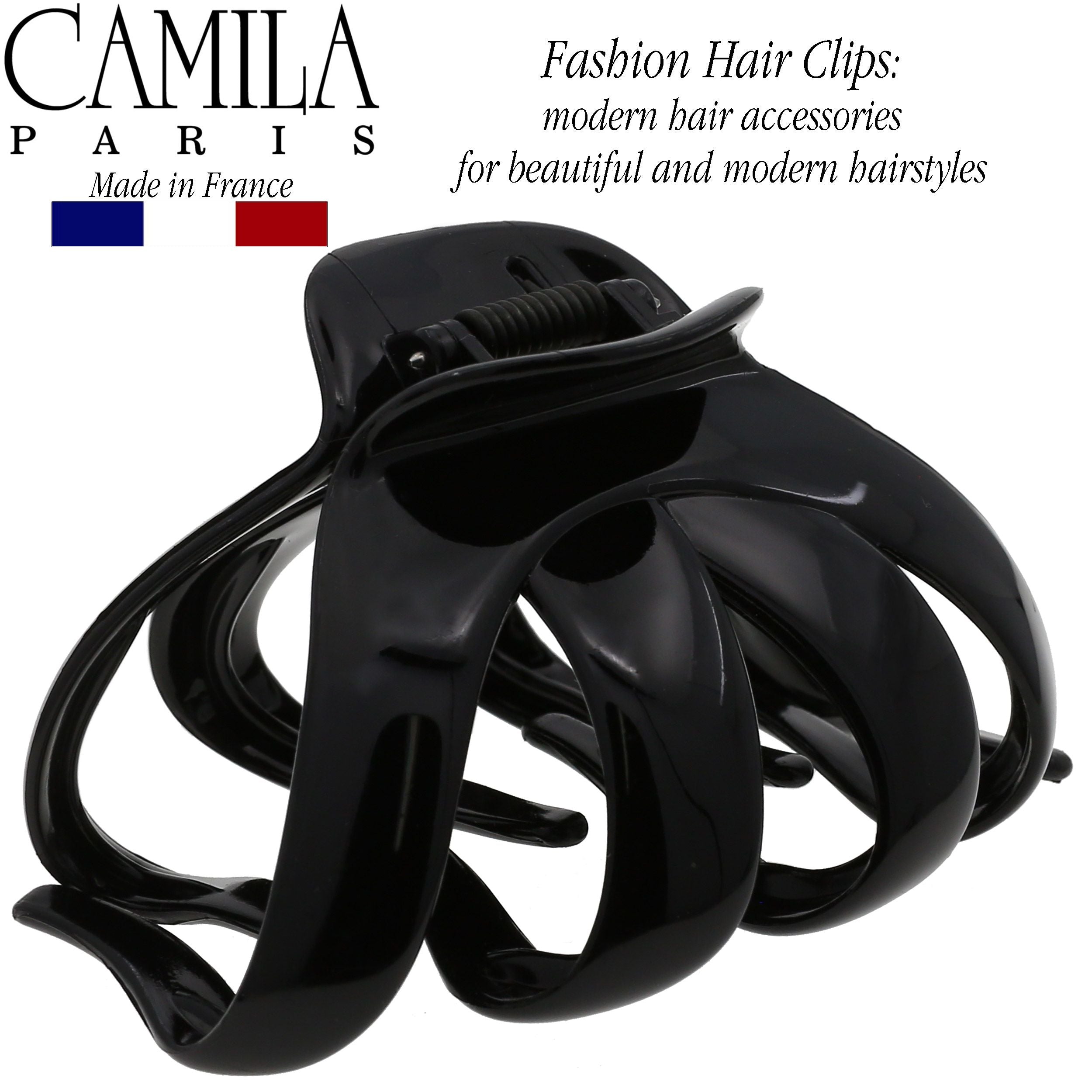 Camila Paris French claw clip cellulose acetate