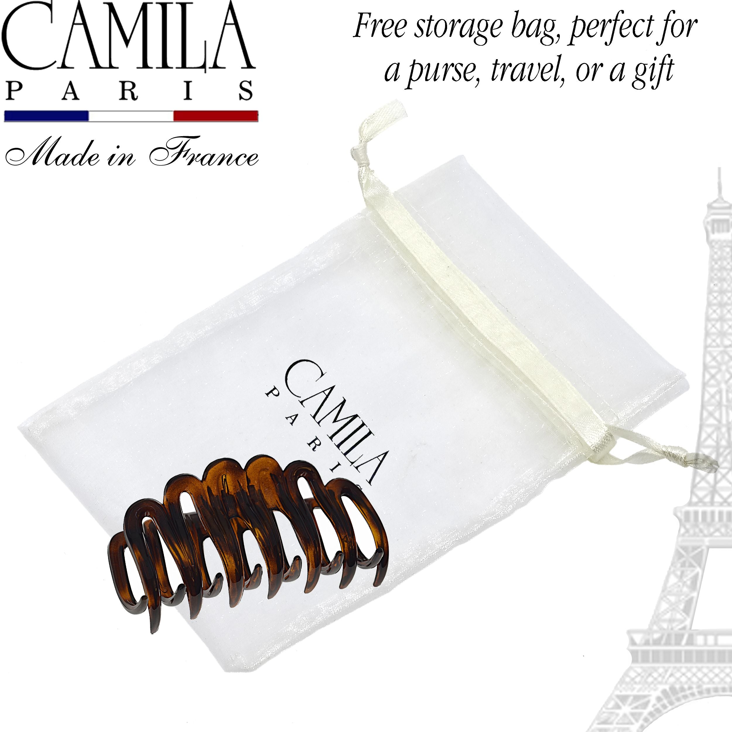 Camila Paris French hair clip cellulose acetate