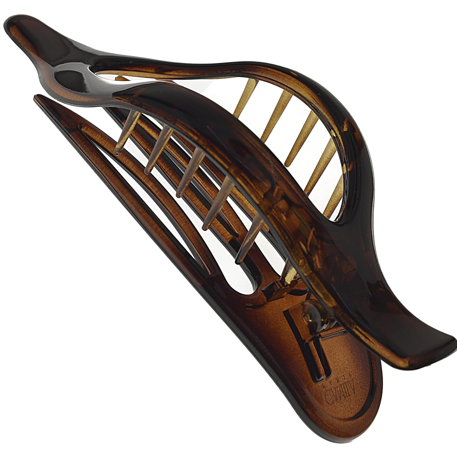 Camila Paris Tortoiseshell French hair clip cellulose acetate