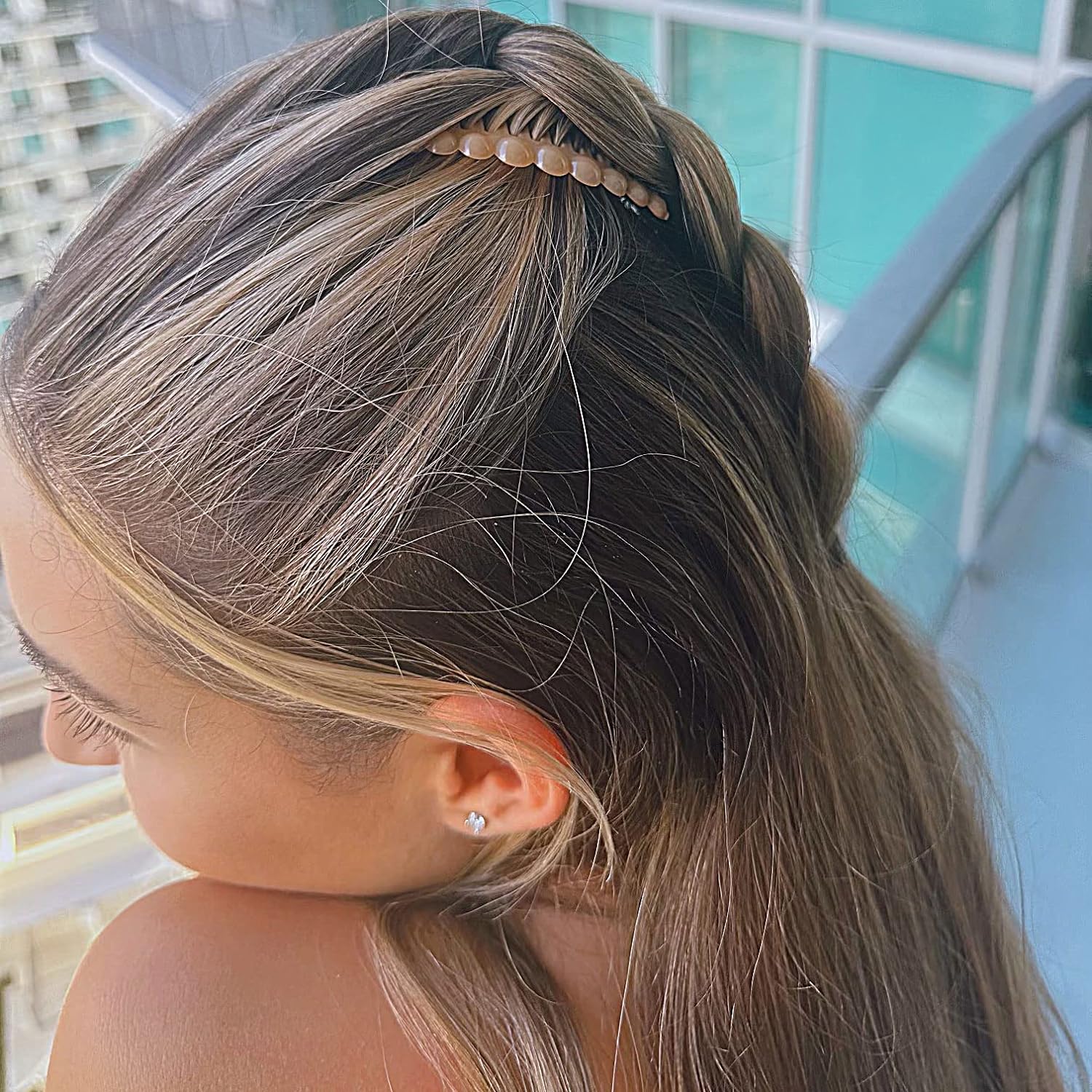 Camila Paris Detangling French side comb cellulose acetate