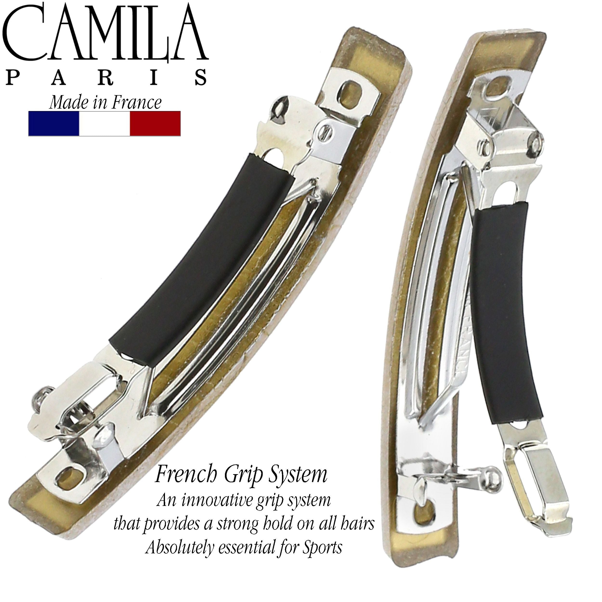 Camila Paris French barrette cellulose acetate