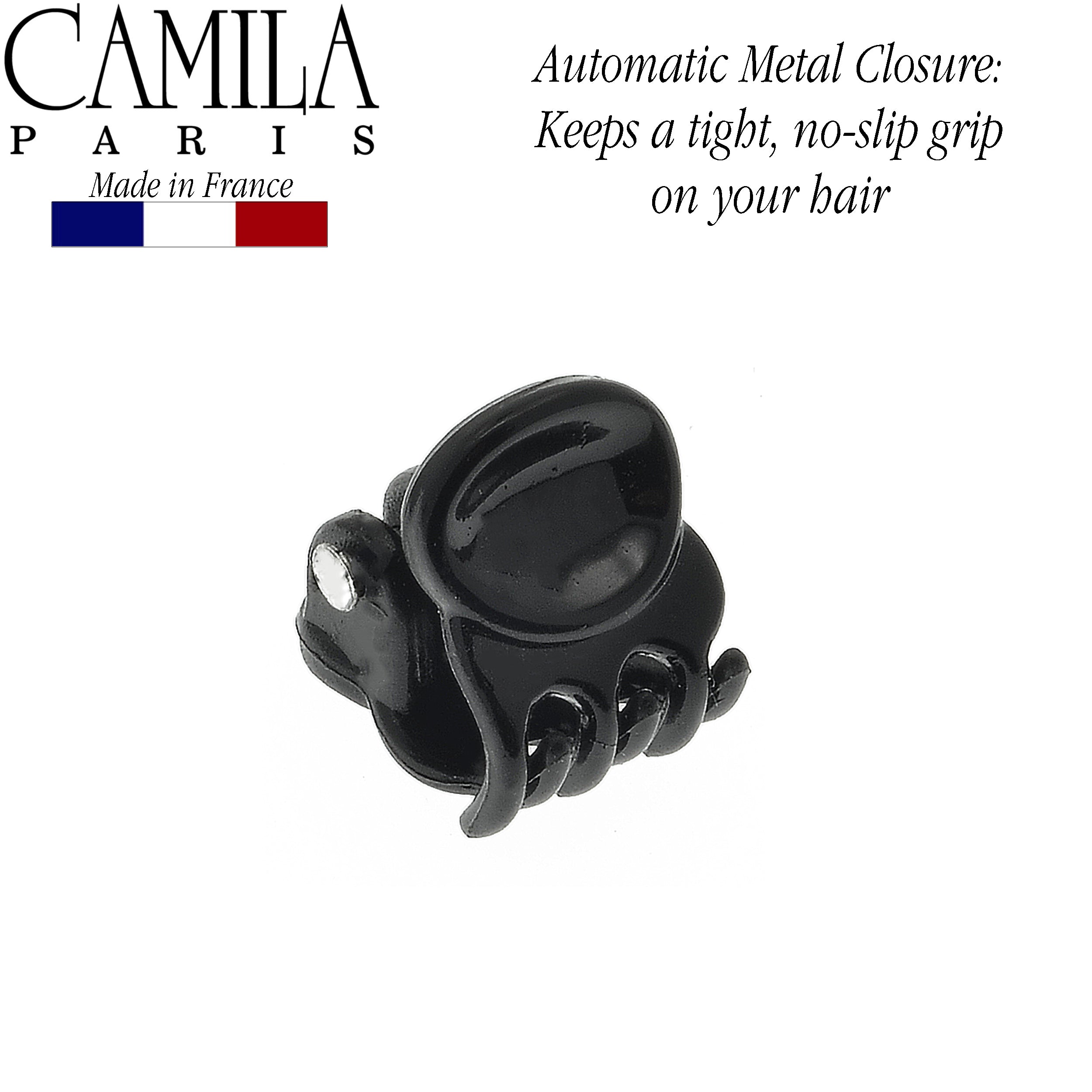 Camila Paris Buzzs French hair clip cellulose acetate