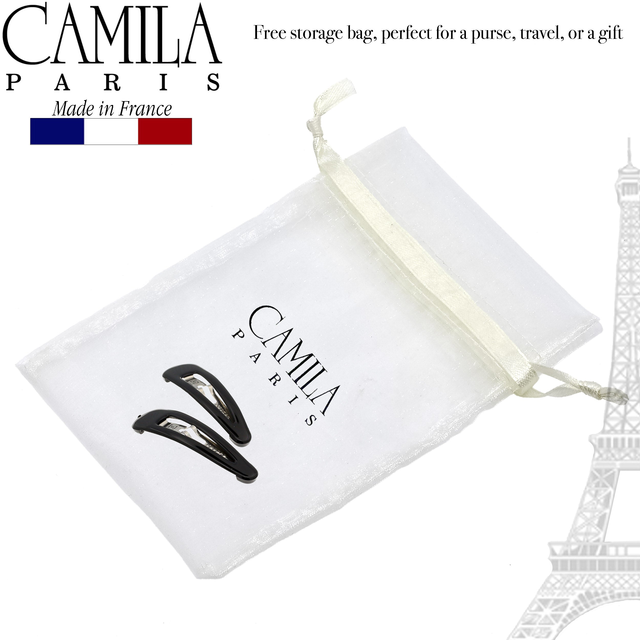 Camila Paris French barrette cellulose acetate