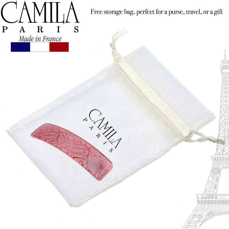 Camila Paris French barrette cellulose acetate