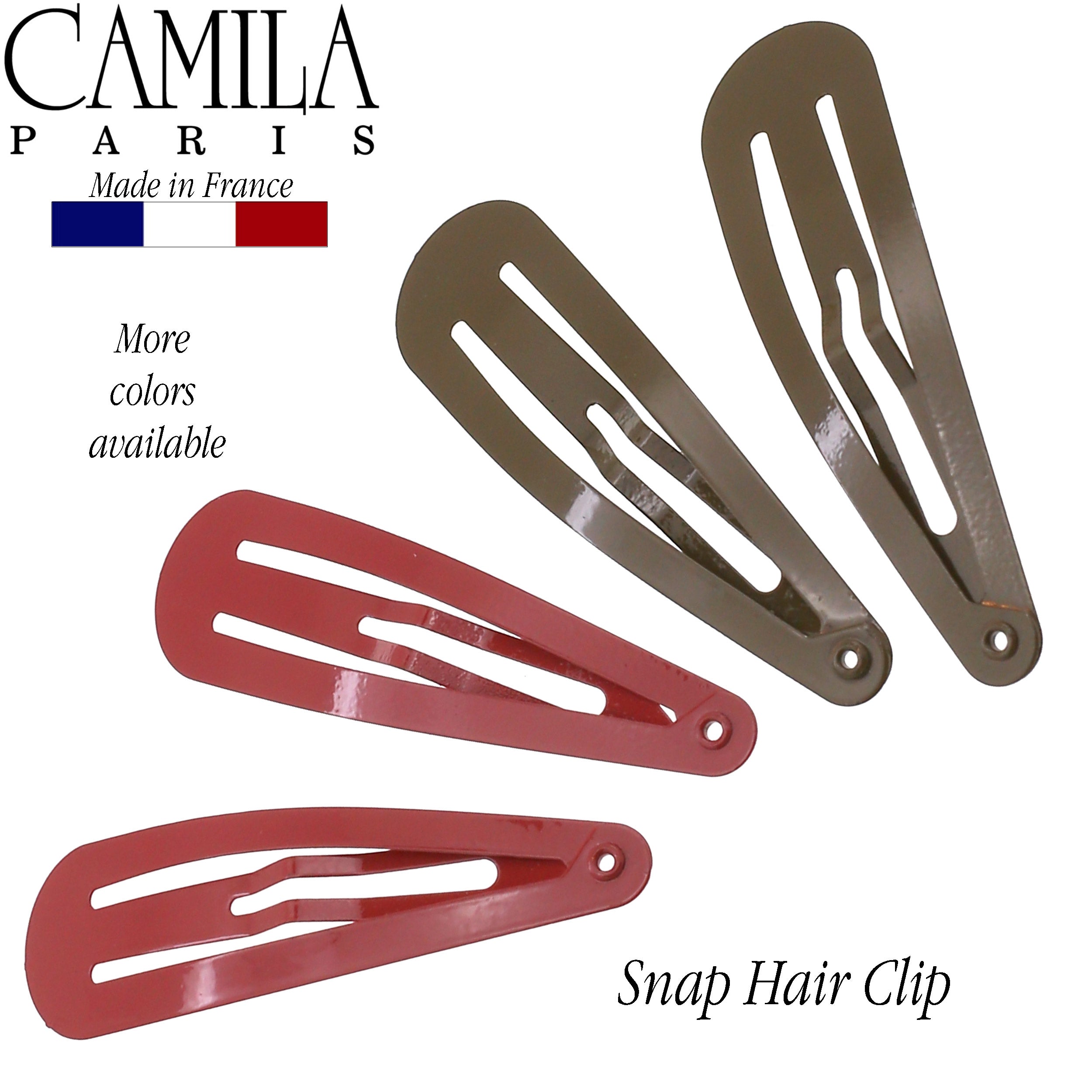 Camila Paris French barrette cellulose acetate