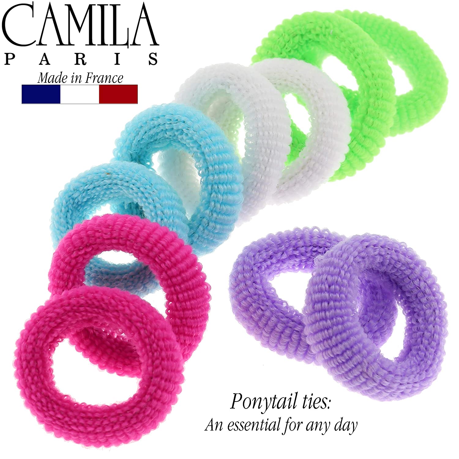 Camila Paris French hair tie cellulose acetate
