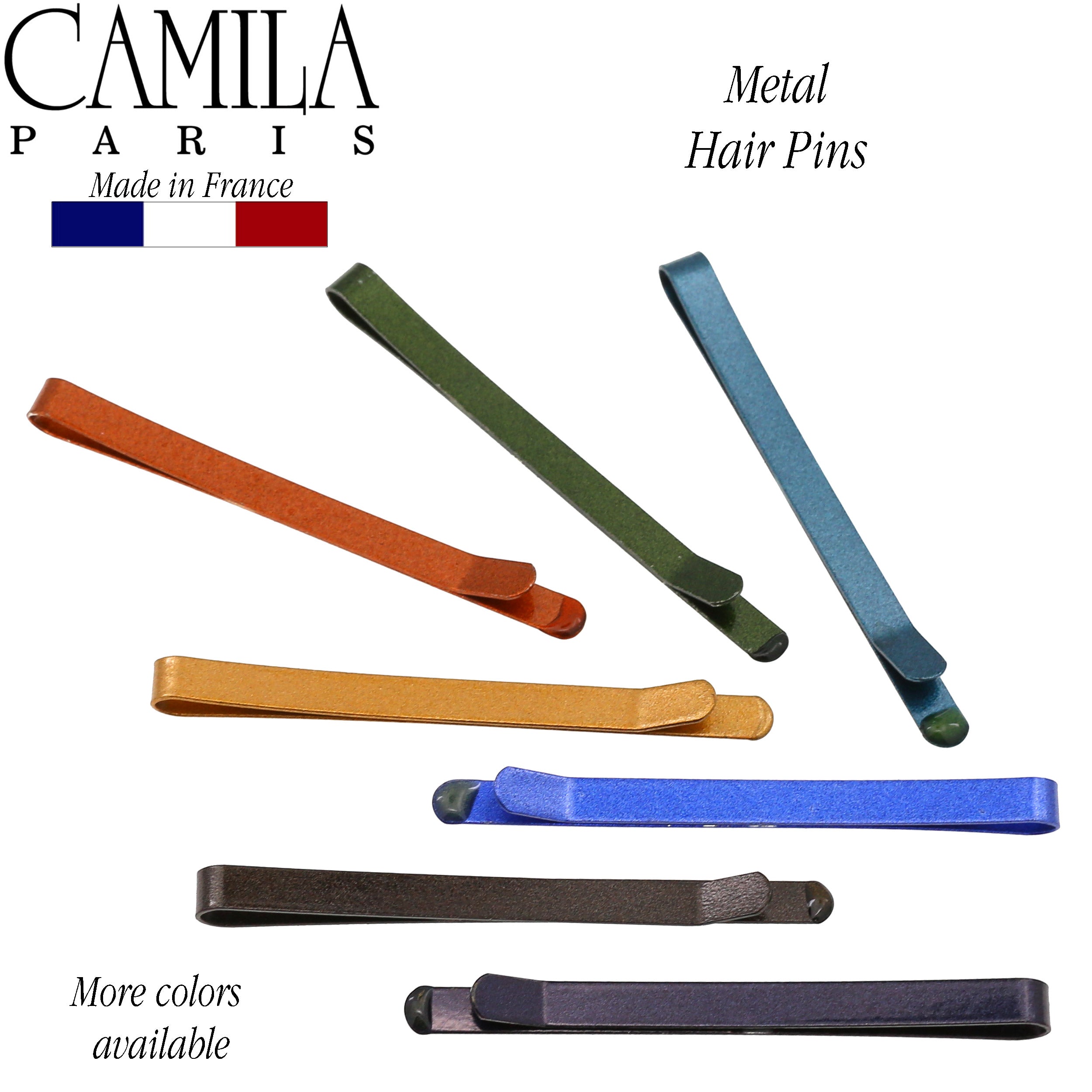 Camila Paris French hair slide cellulose acetate