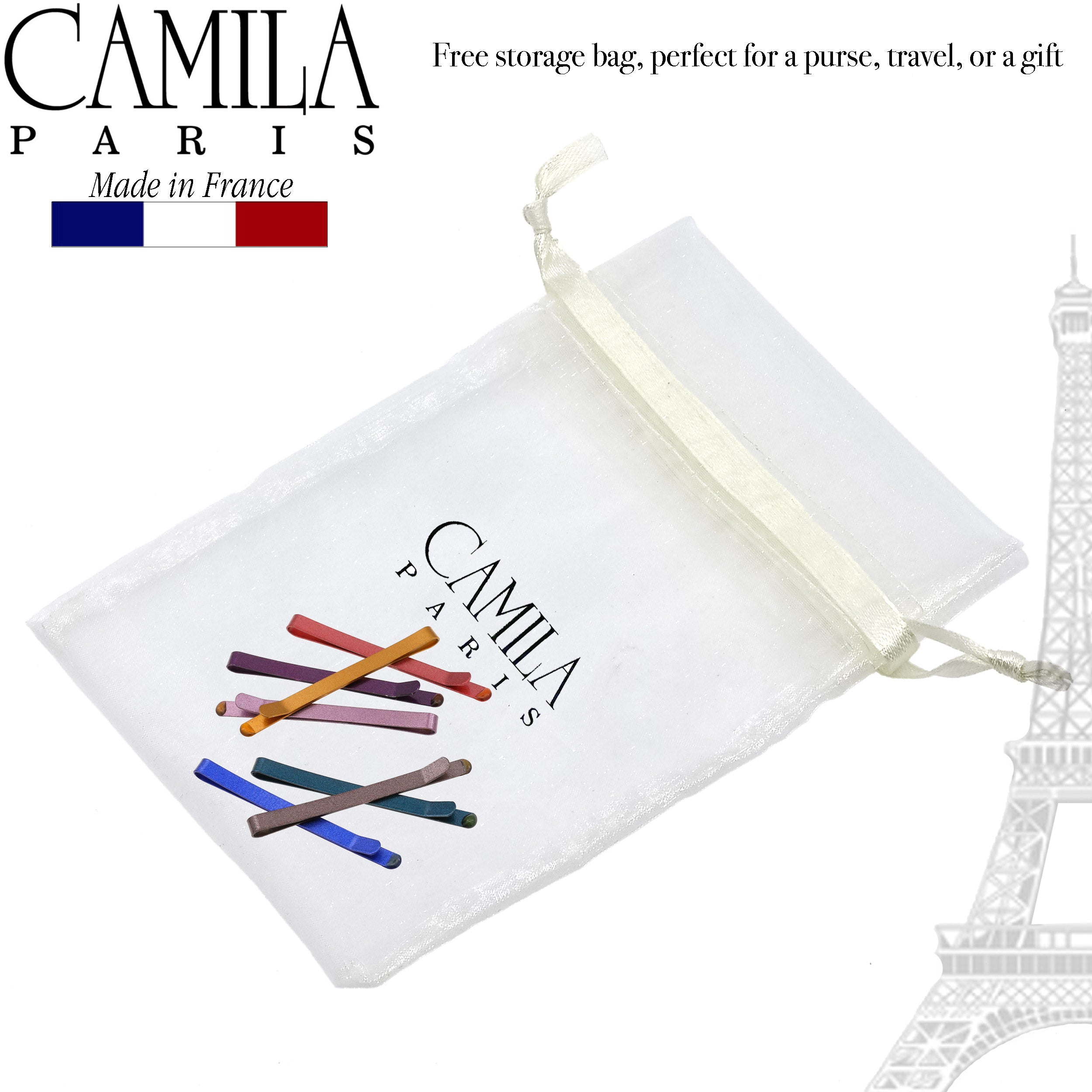 Camila Paris French hair slide cellulose acetate