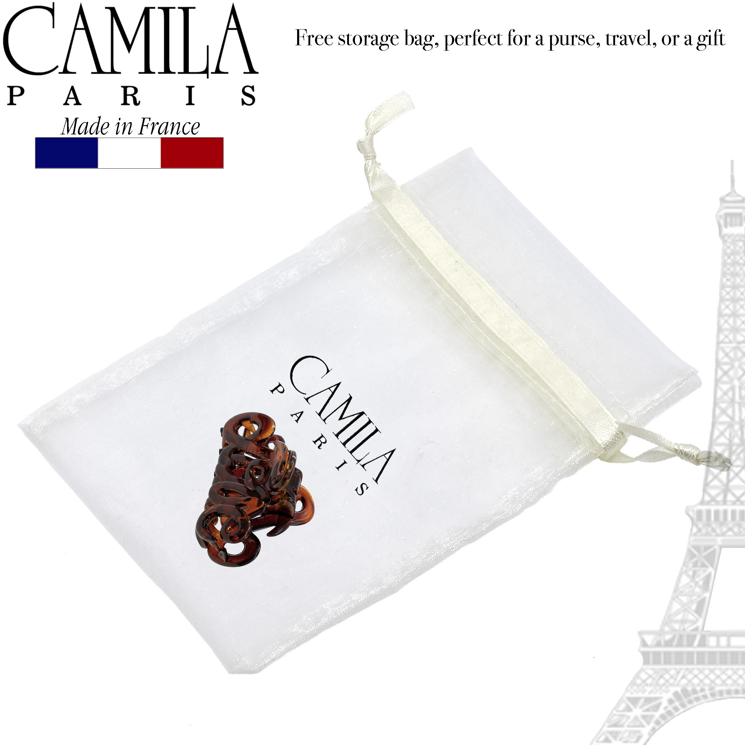 Camila Paris Love French hair clip cellulose acetate