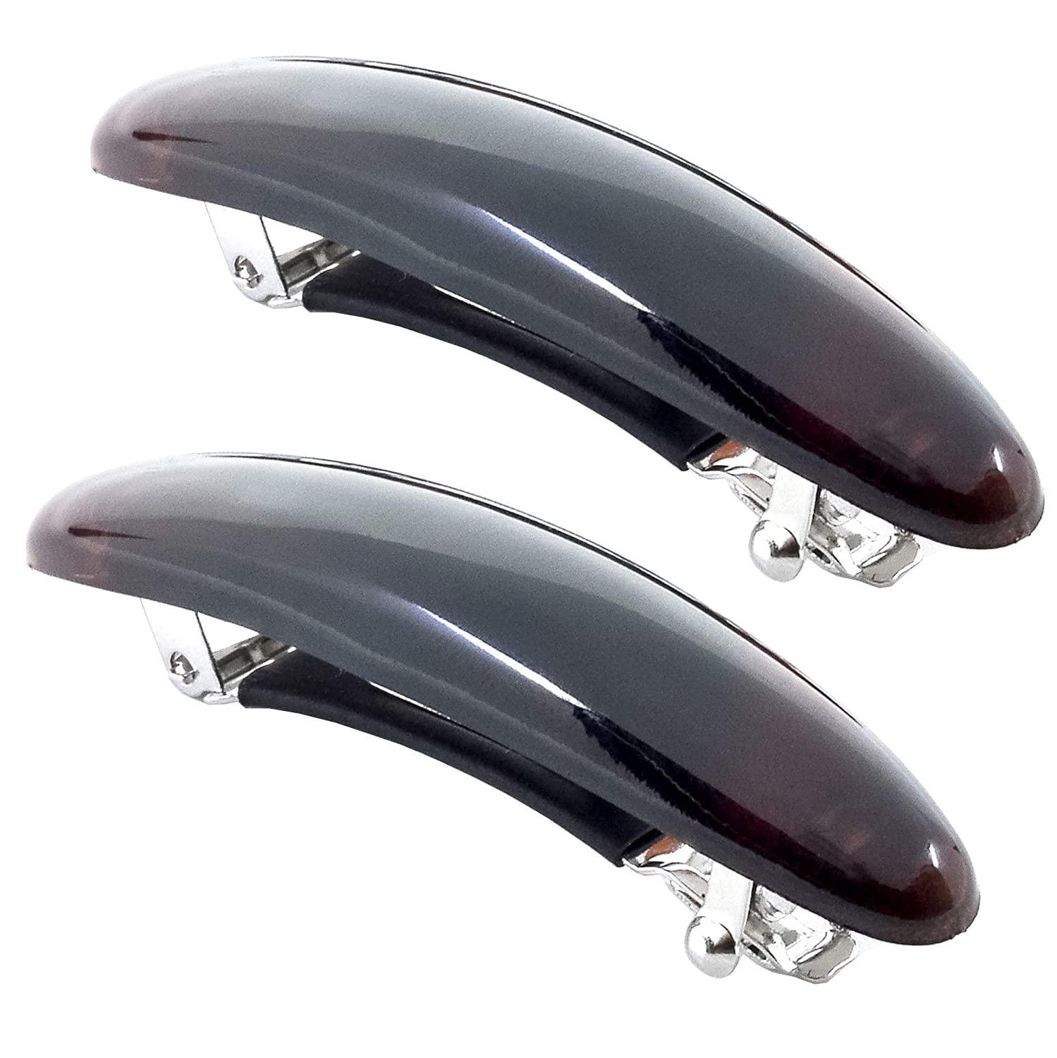 Camila Paris Tortoiseshell French barrette cellulose acetate