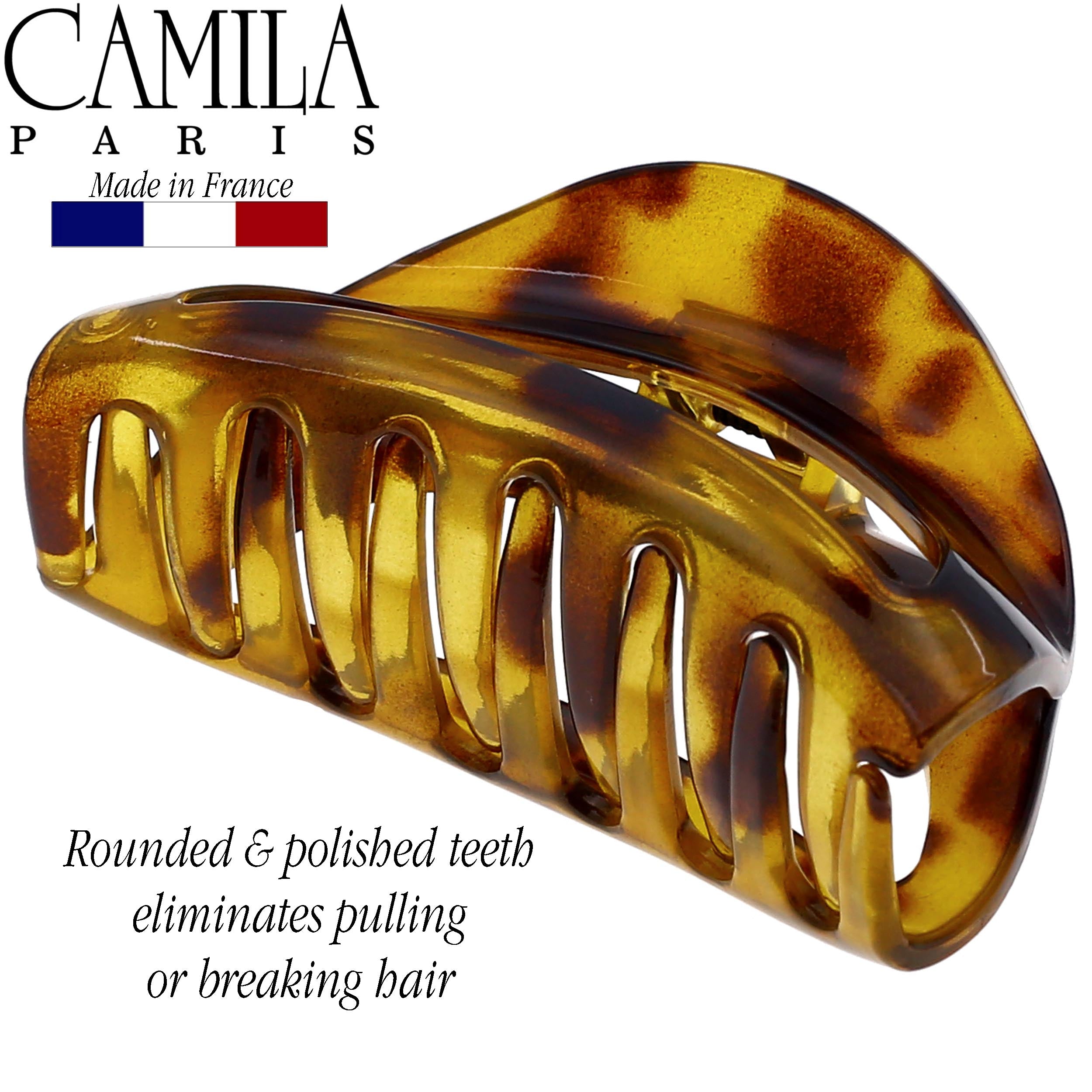 Camila Paris 2.5 Inch French hair clip cellulose acetate