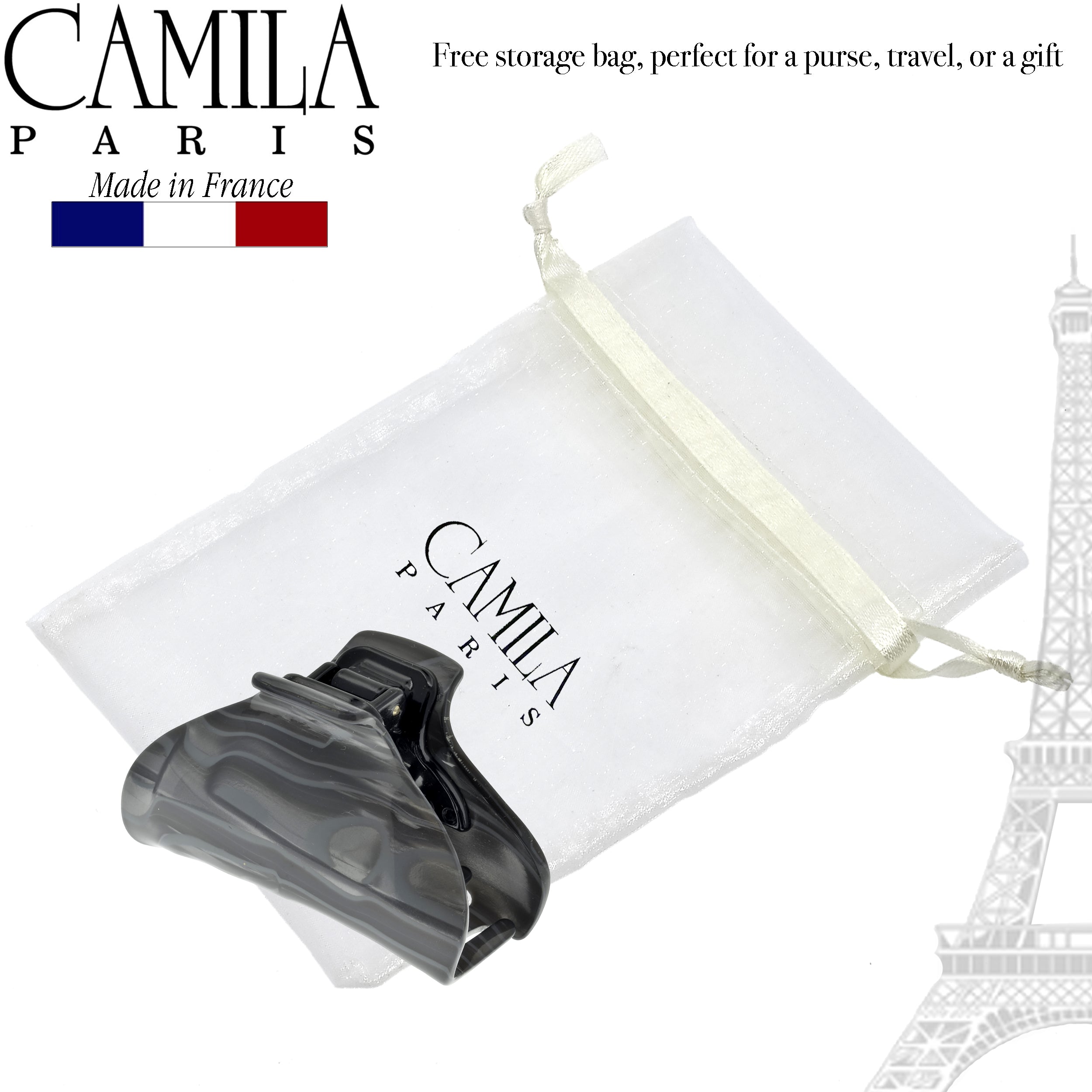 Camila Paris French hair clip cellulose acetate
