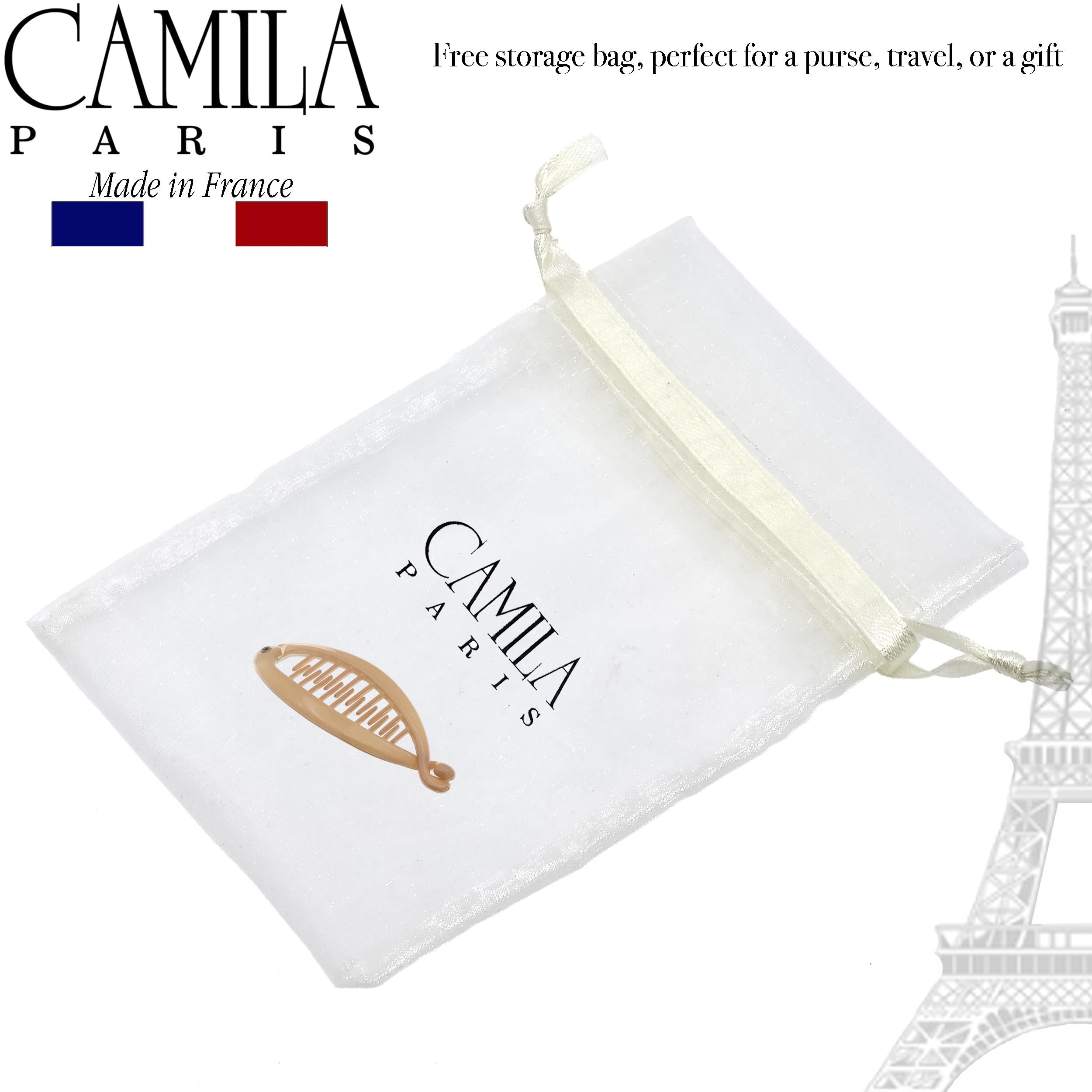 Camila Paris French banana clip cellulose acetate